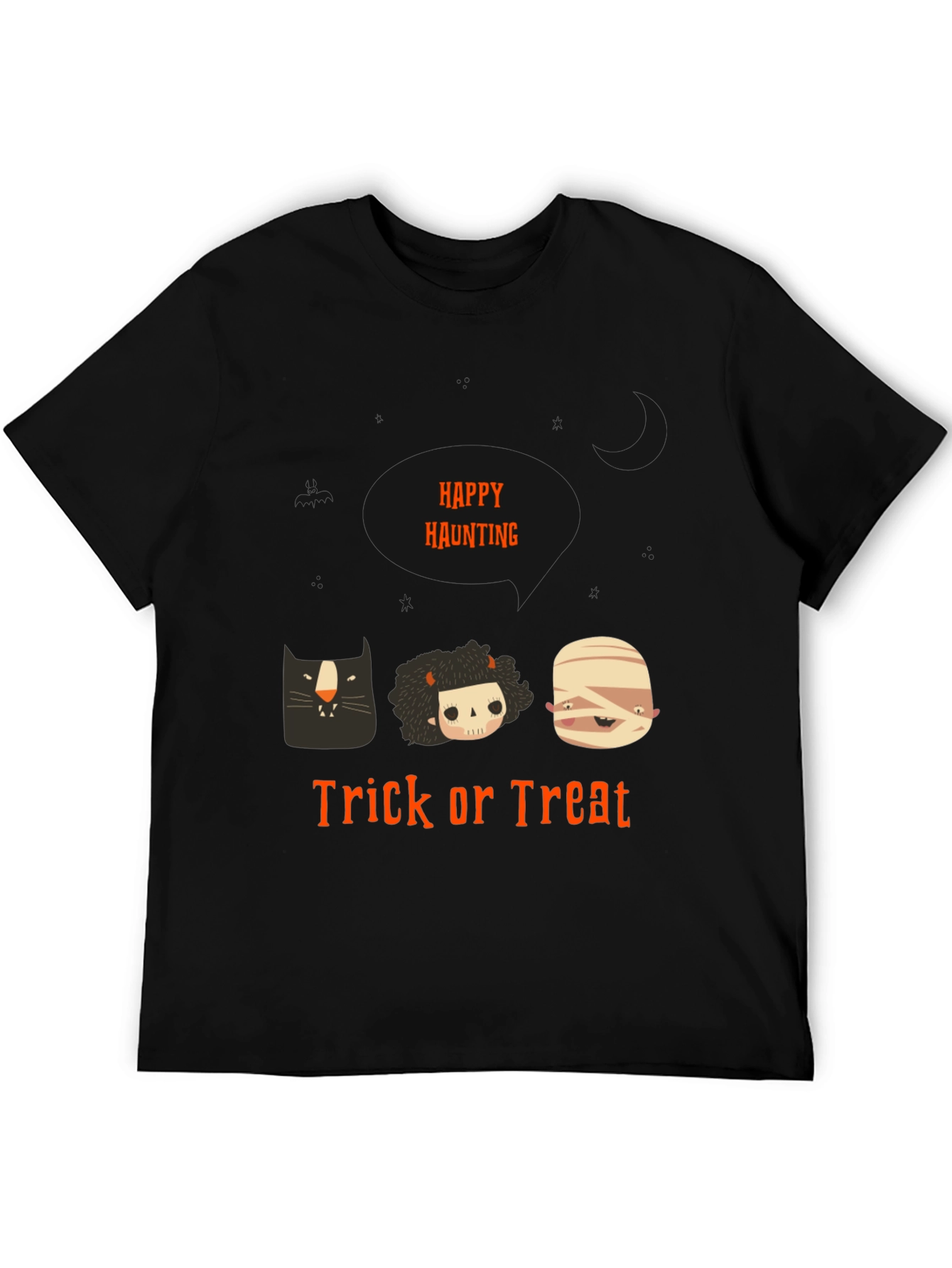 Happy Haunting Trick or Treat Halloween T-Shirt