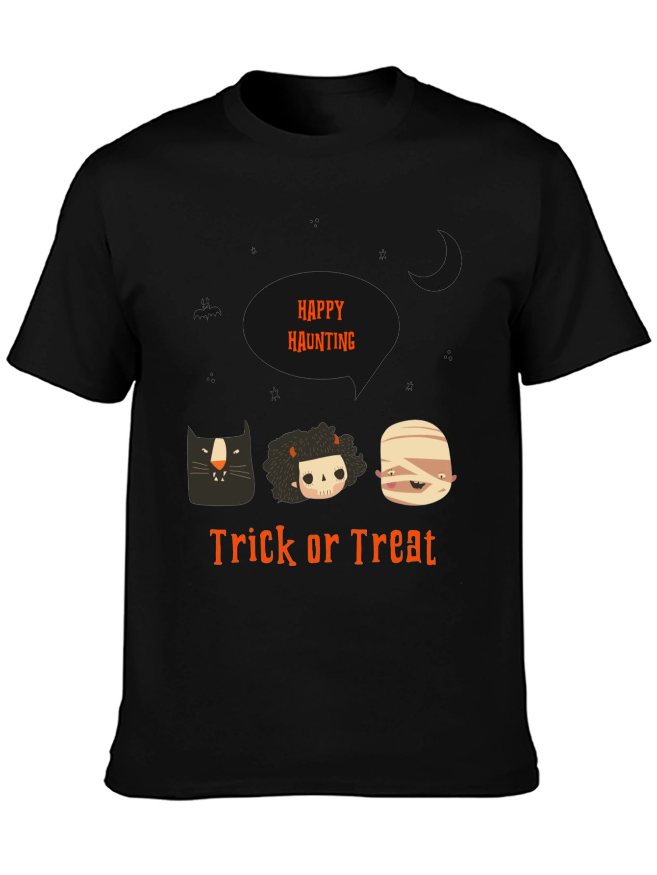 Happy Haunting Trick or Treat Halloween T-Shirt