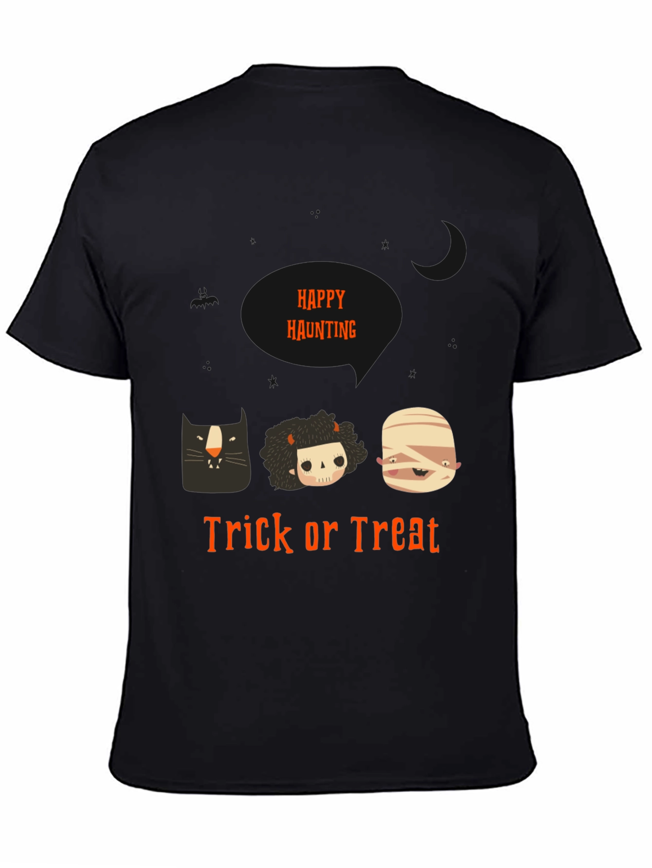 Happy Haunting Trick or Treat Halloween T-Shirt