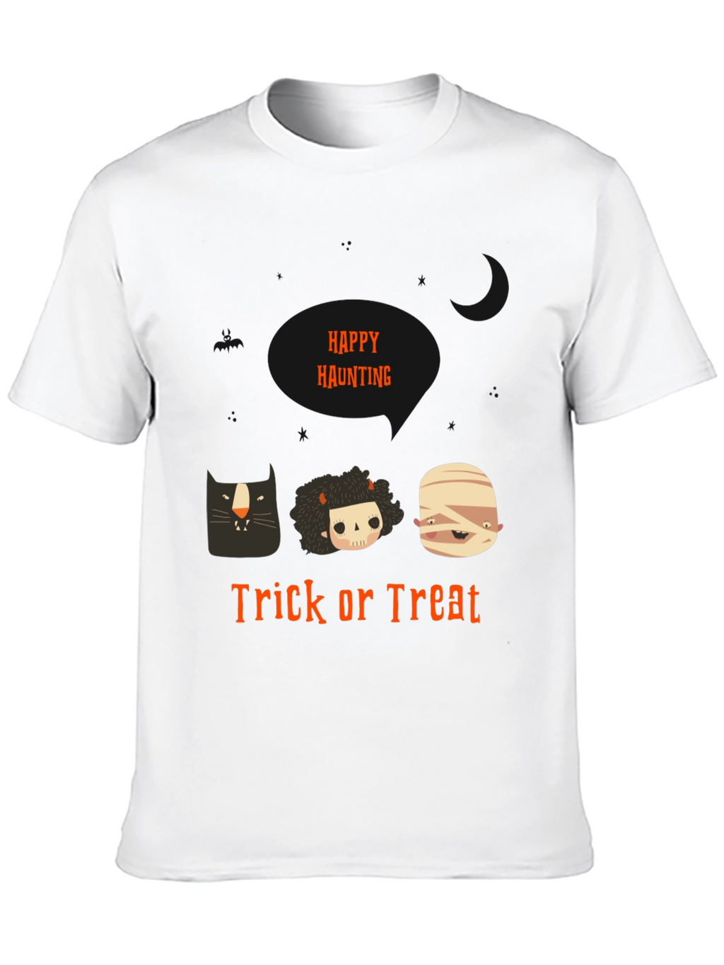 Happy Haunting Trick or Treat Halloween T-Shirt