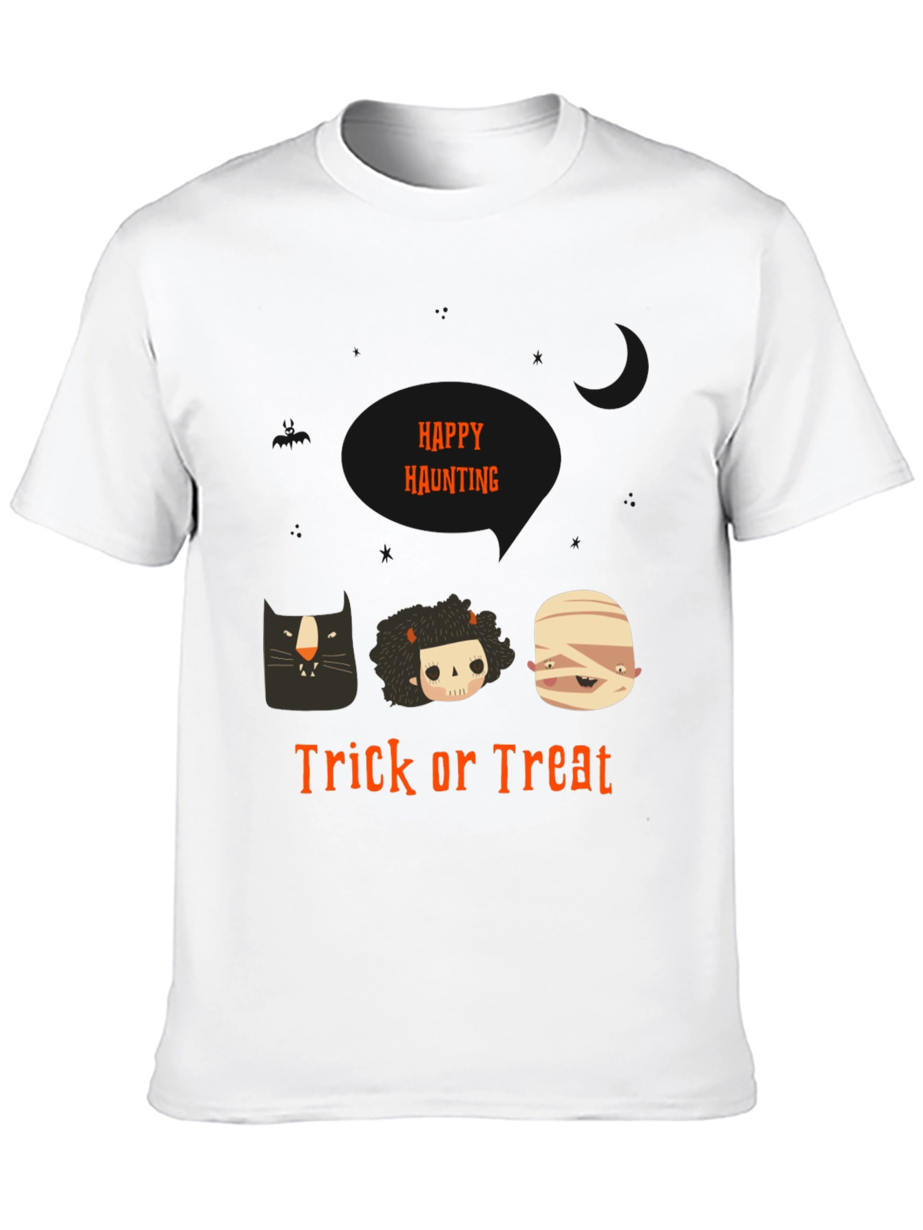 Happy Haunting Trick or Treat Halloween T-Shirt