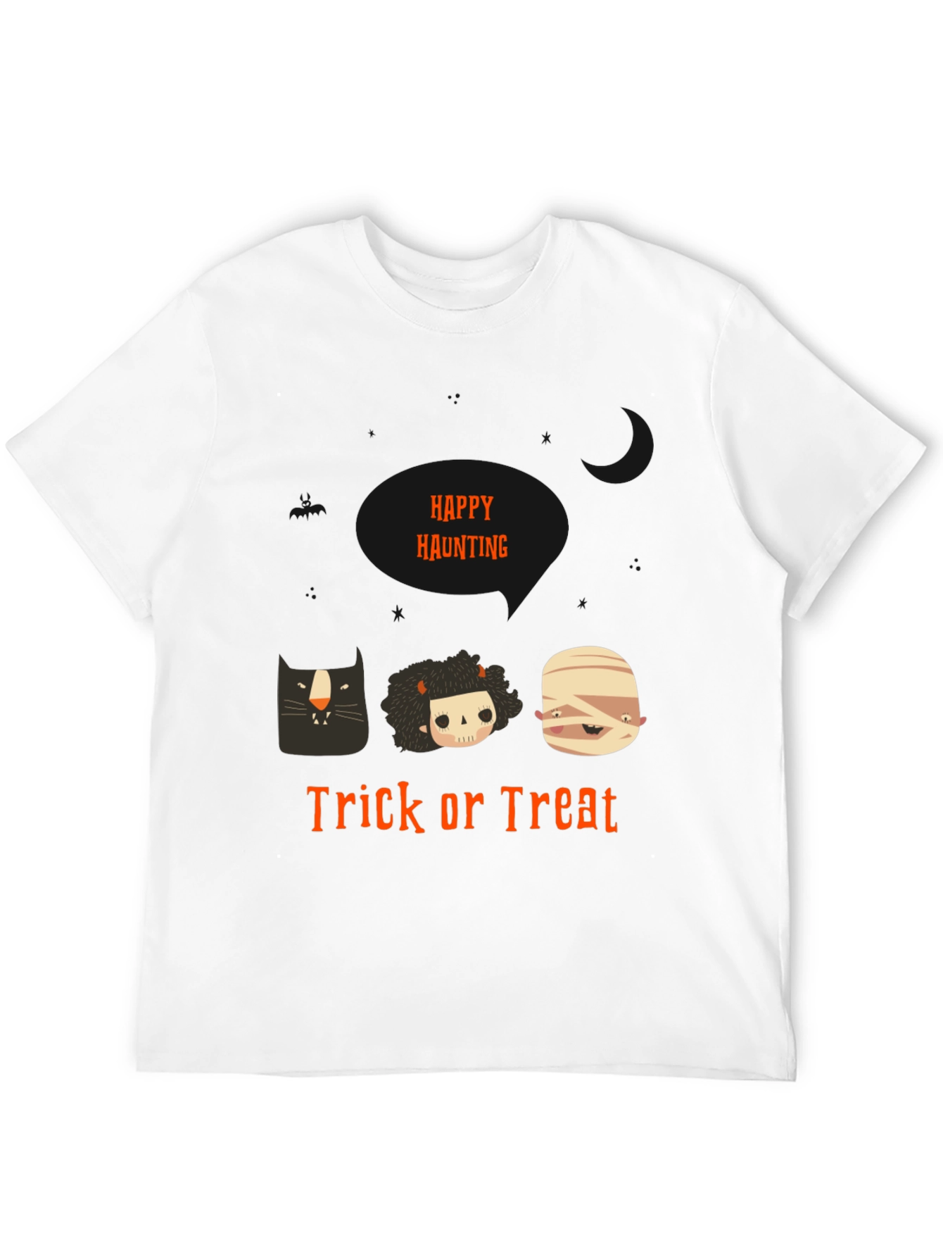 Happy Haunting Trick or Treat Halloween T-Shirt