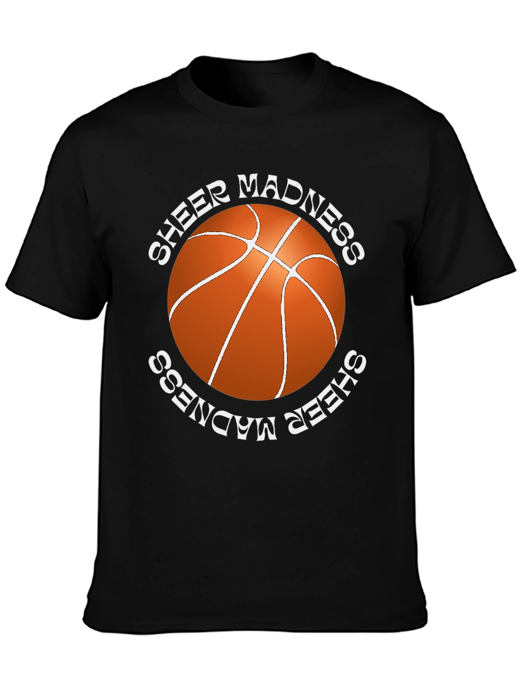 Sheer Madness Basketball Graphic Tee
