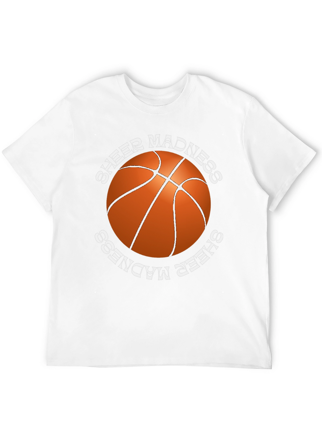 Sheer Madness Basketball Graphic Tee
