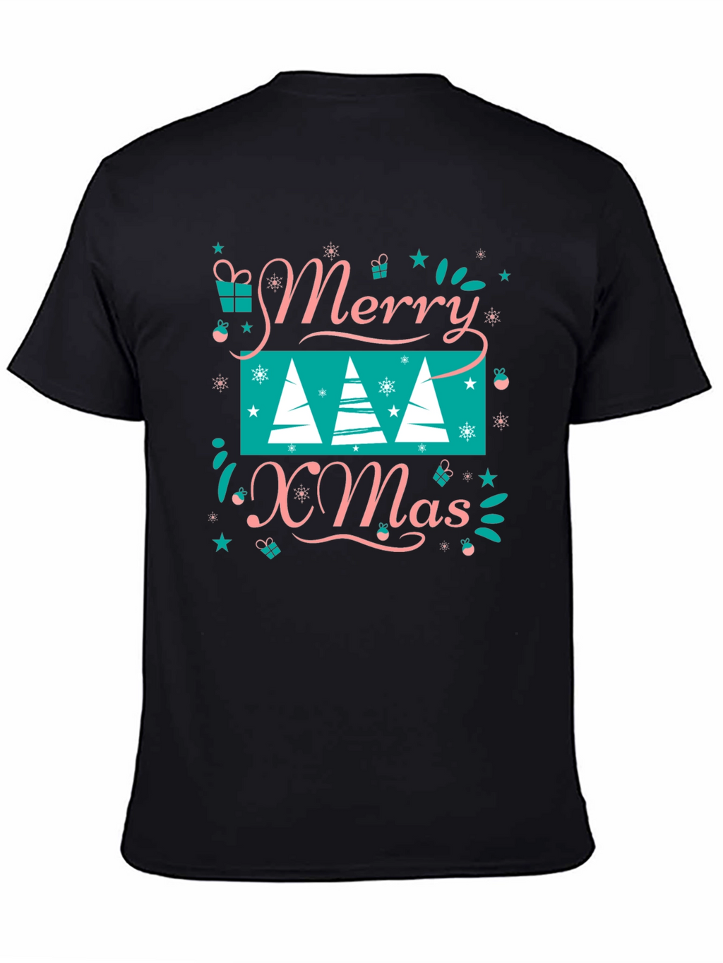 Festive Merry Xmas Graphic Tee - Holiday Style!
