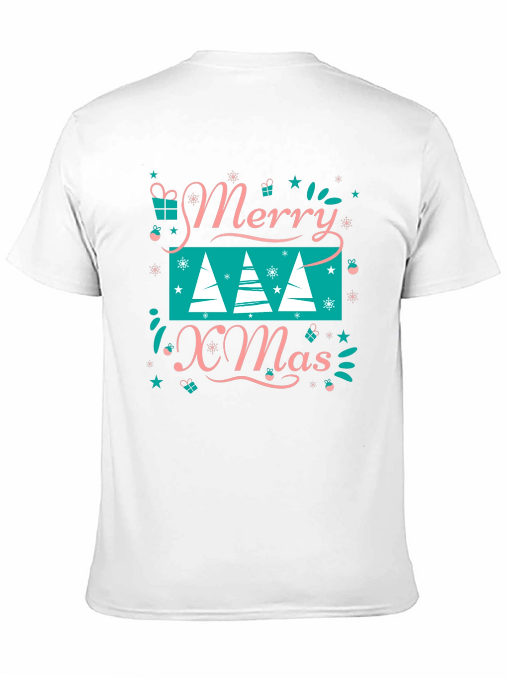 Festive Merry Xmas Graphic Tee - Holiday Style!