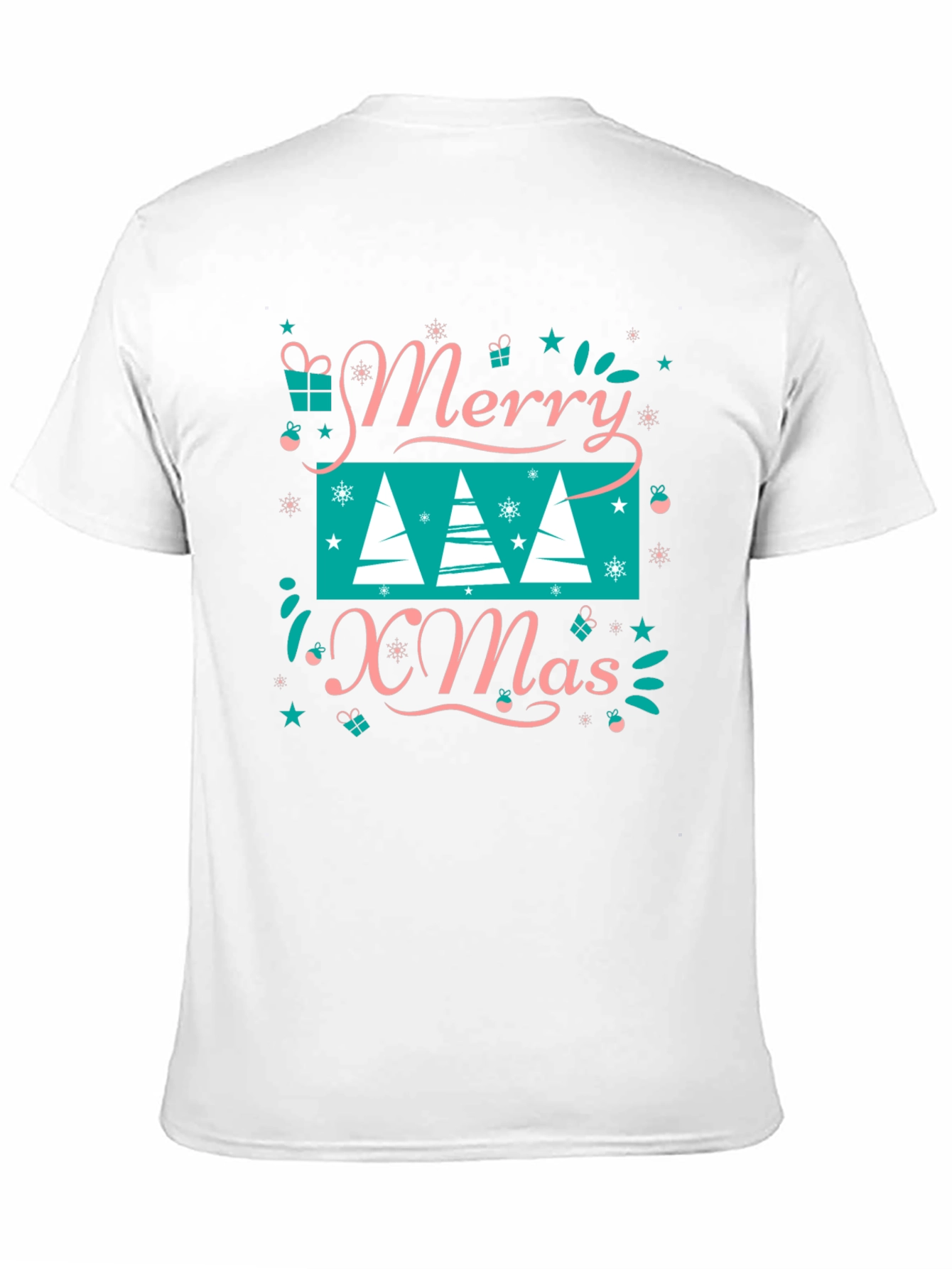Festive Merry Xmas Graphic Tee - Holiday Style!