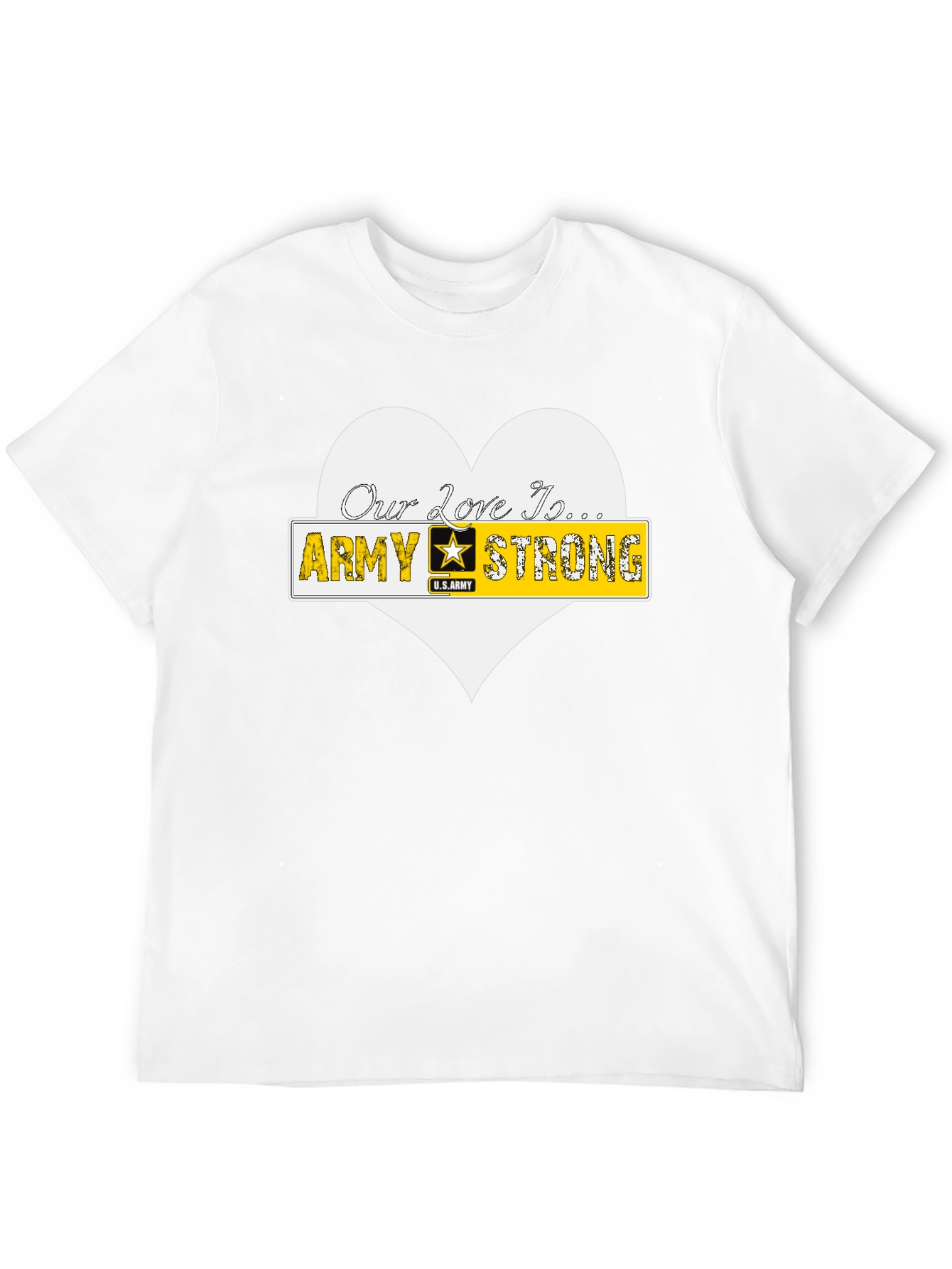 Army Strong Love T-Shirt