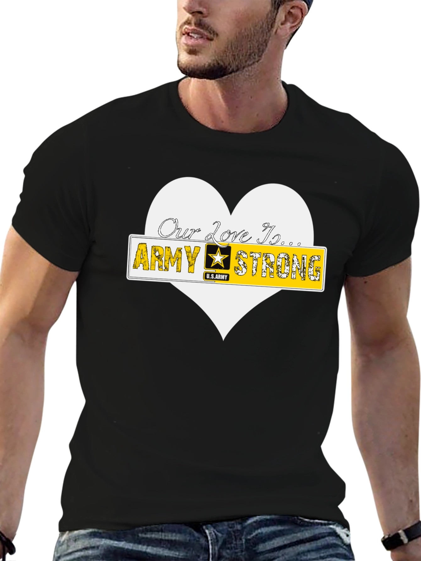 Army Strong Love T-Shirt