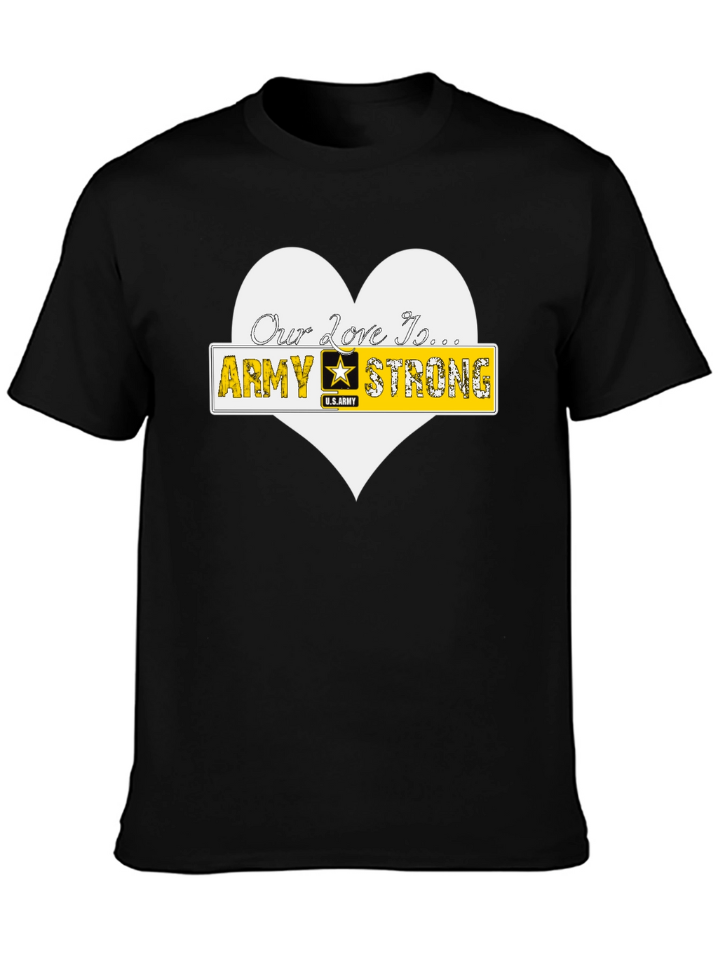 Army Strong Love T-Shirt
