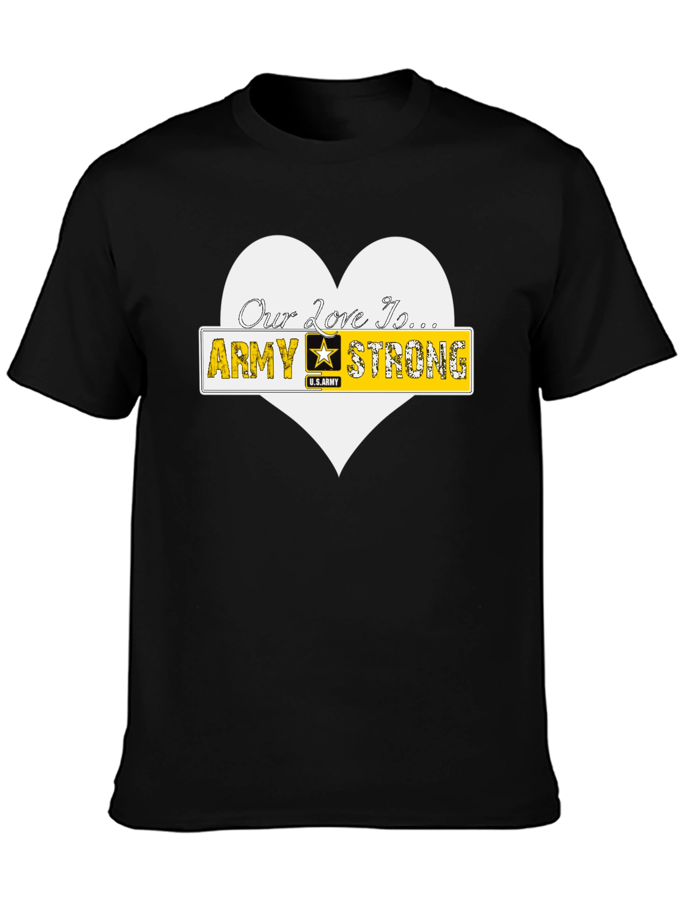 Army Strong Love T-Shirt