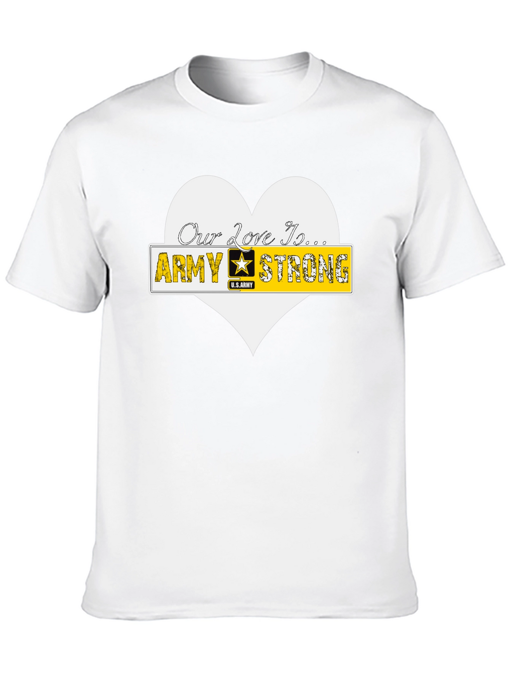 Army Strong Love T-Shirt