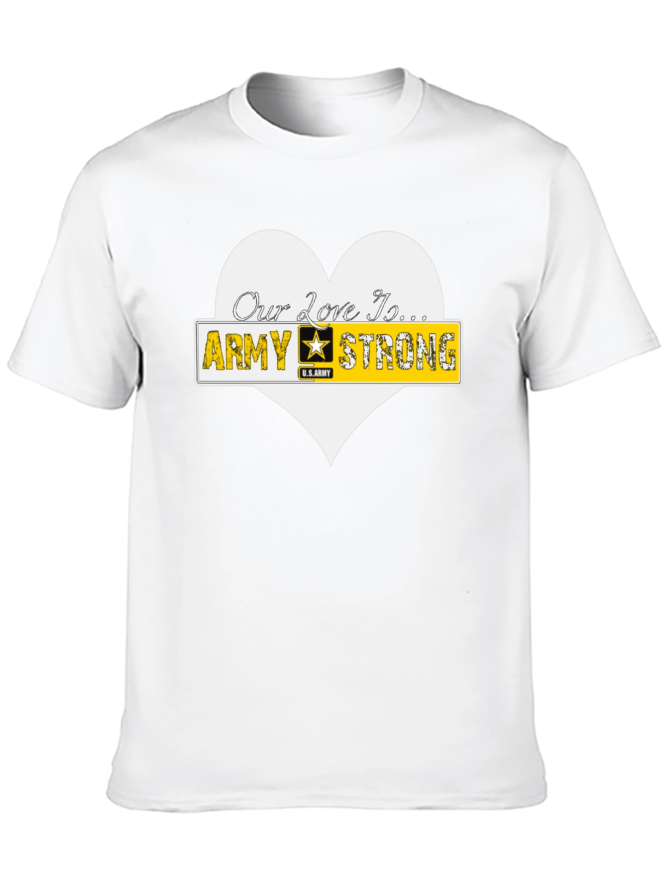 Army Strong Love T-Shirt