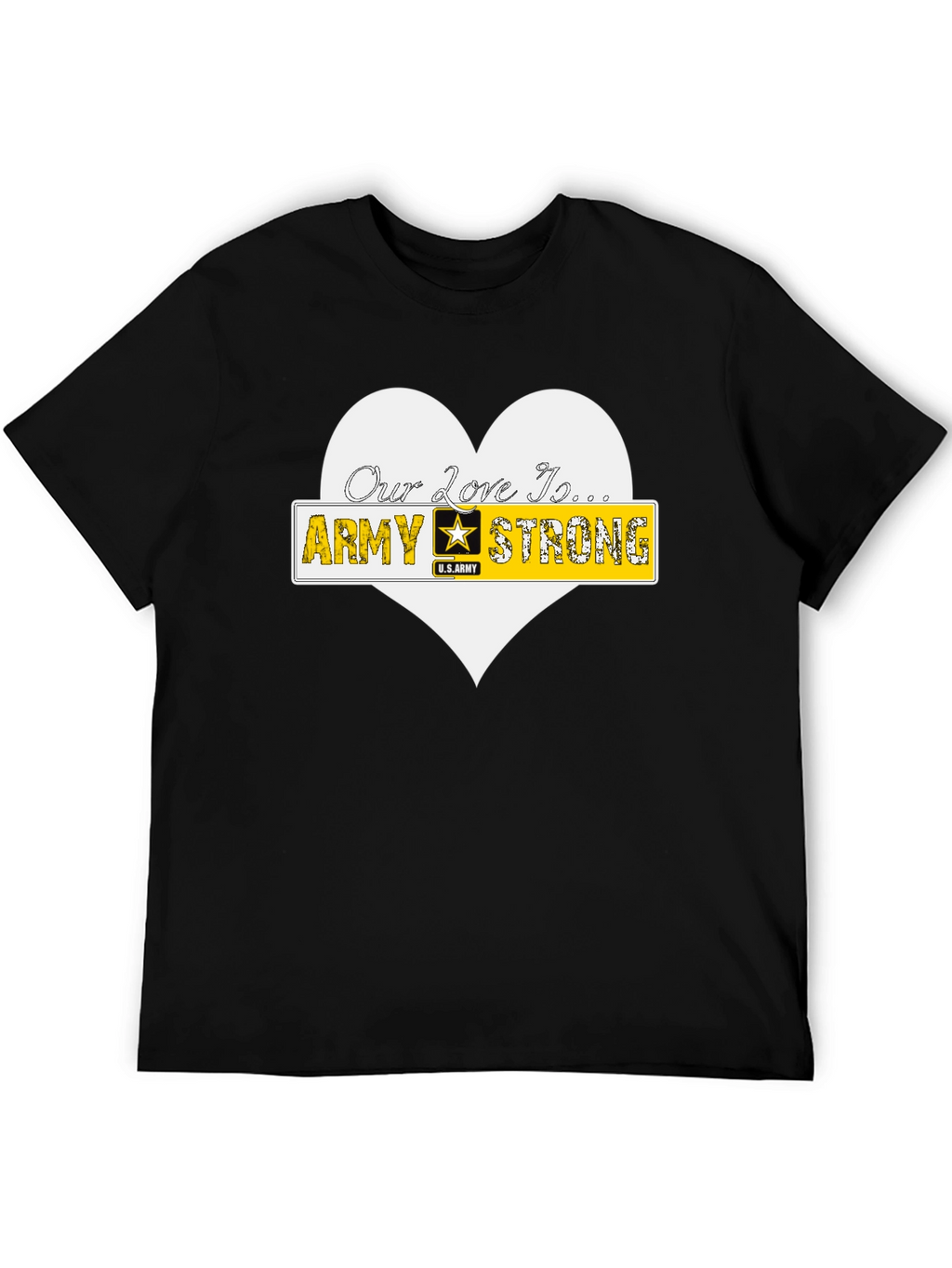 Army Strong Love T-Shirt