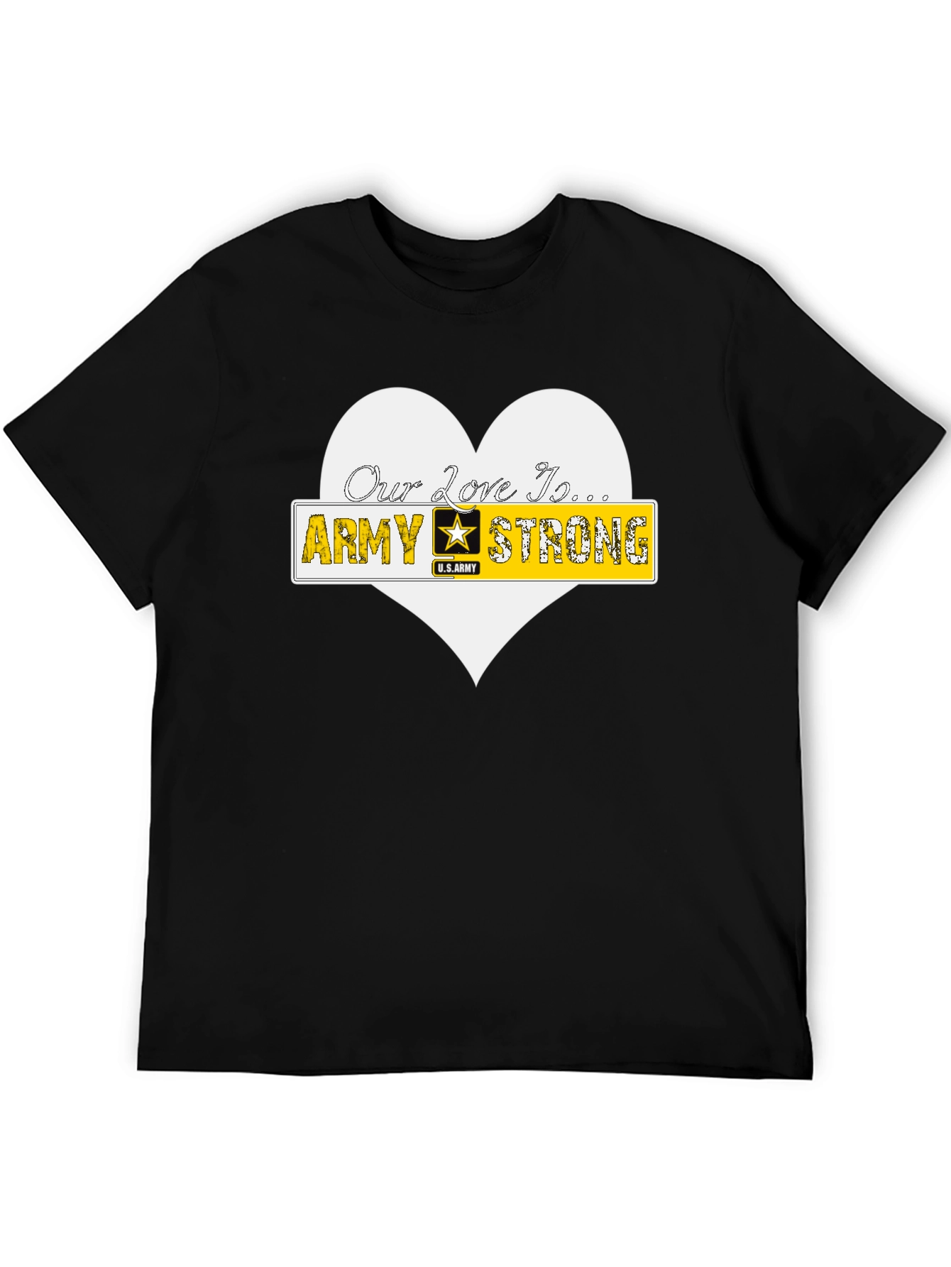 Army Strong Love T-Shirt