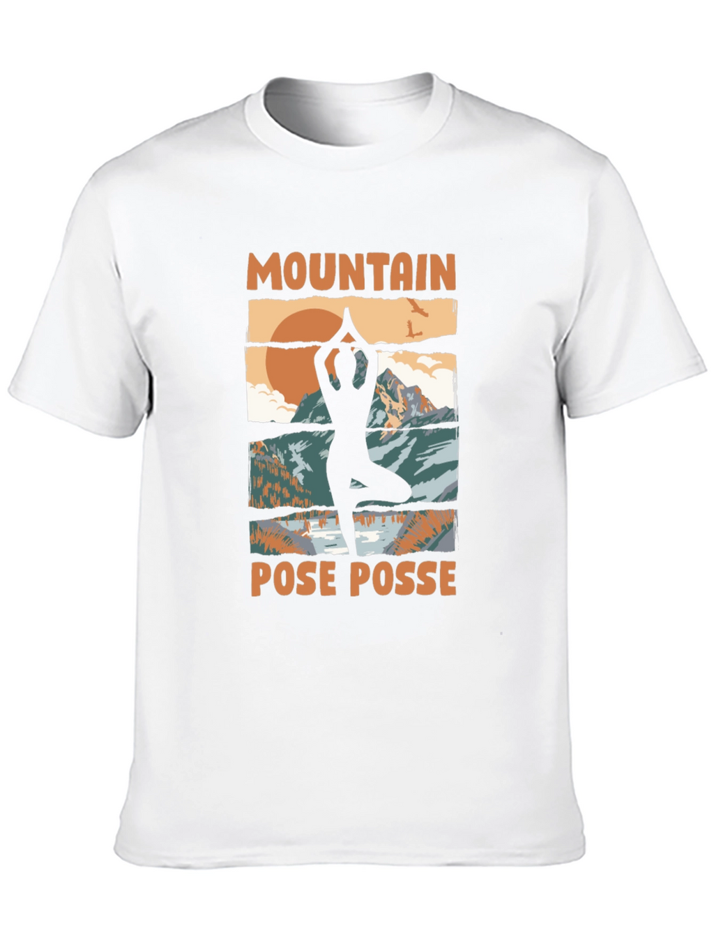 Mountain Pose Posse Graphic Tee