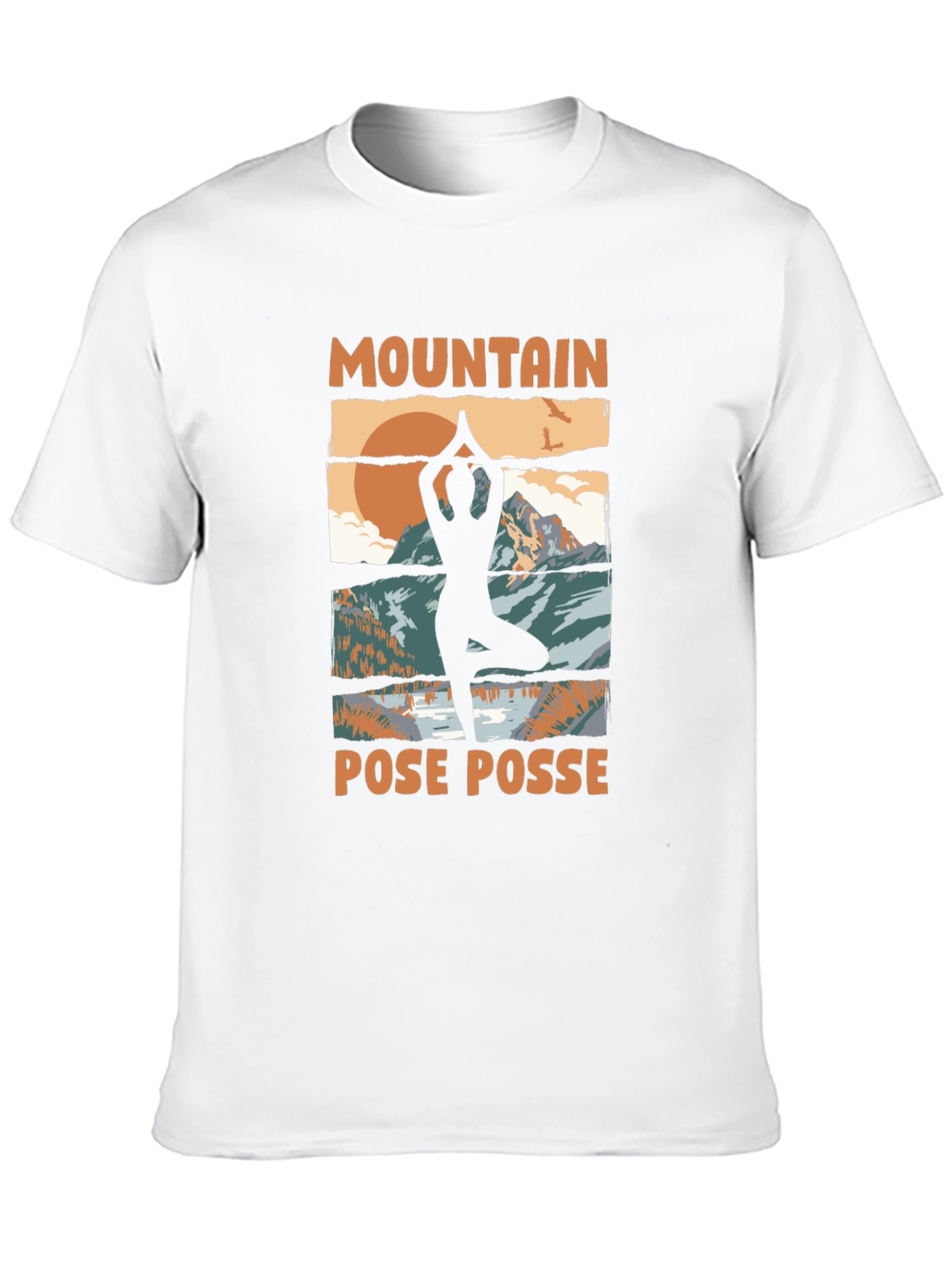 Mountain Pose Posse Graphic Tee