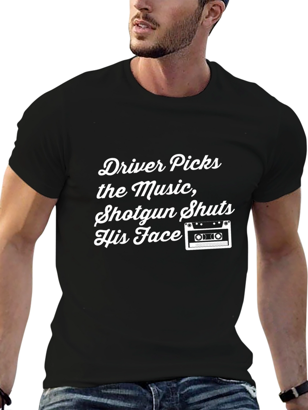 Driver Picks the Music T-Shirt - Unisex Tee