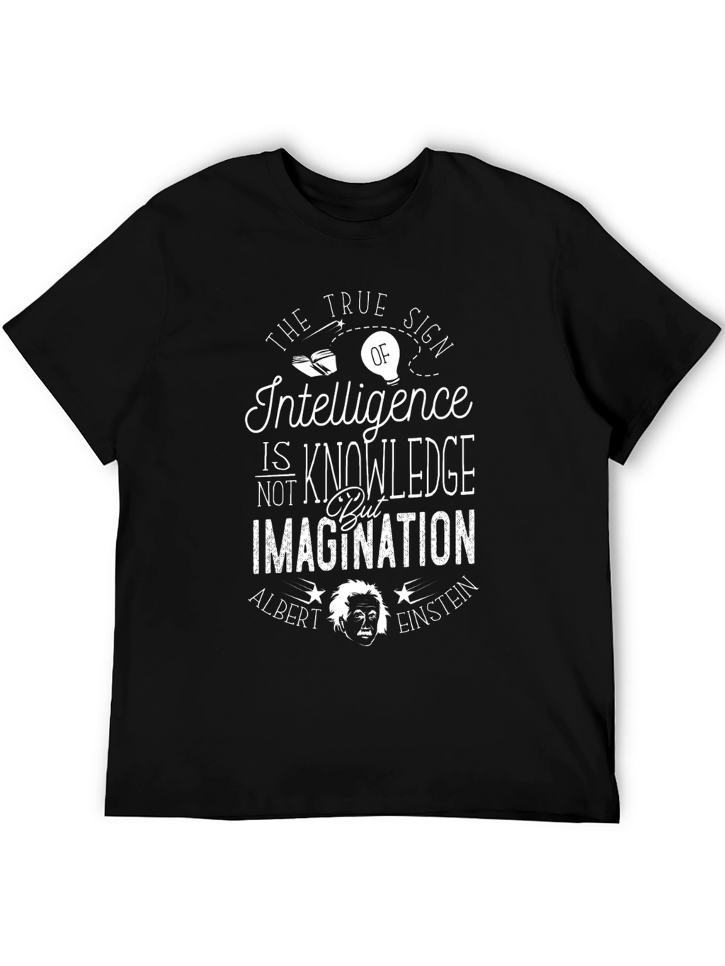 Intelligence Imagination Graphic T-Shirt