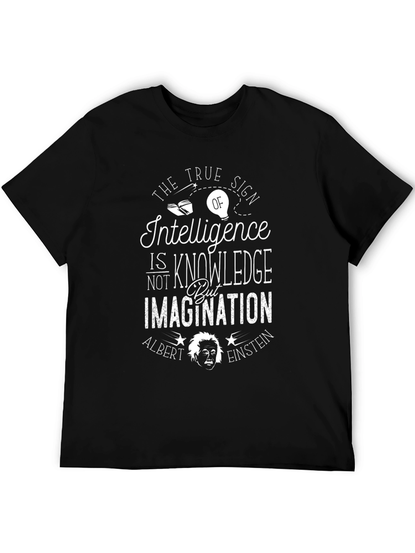 Intelligence Imagination Graphic T-Shirt