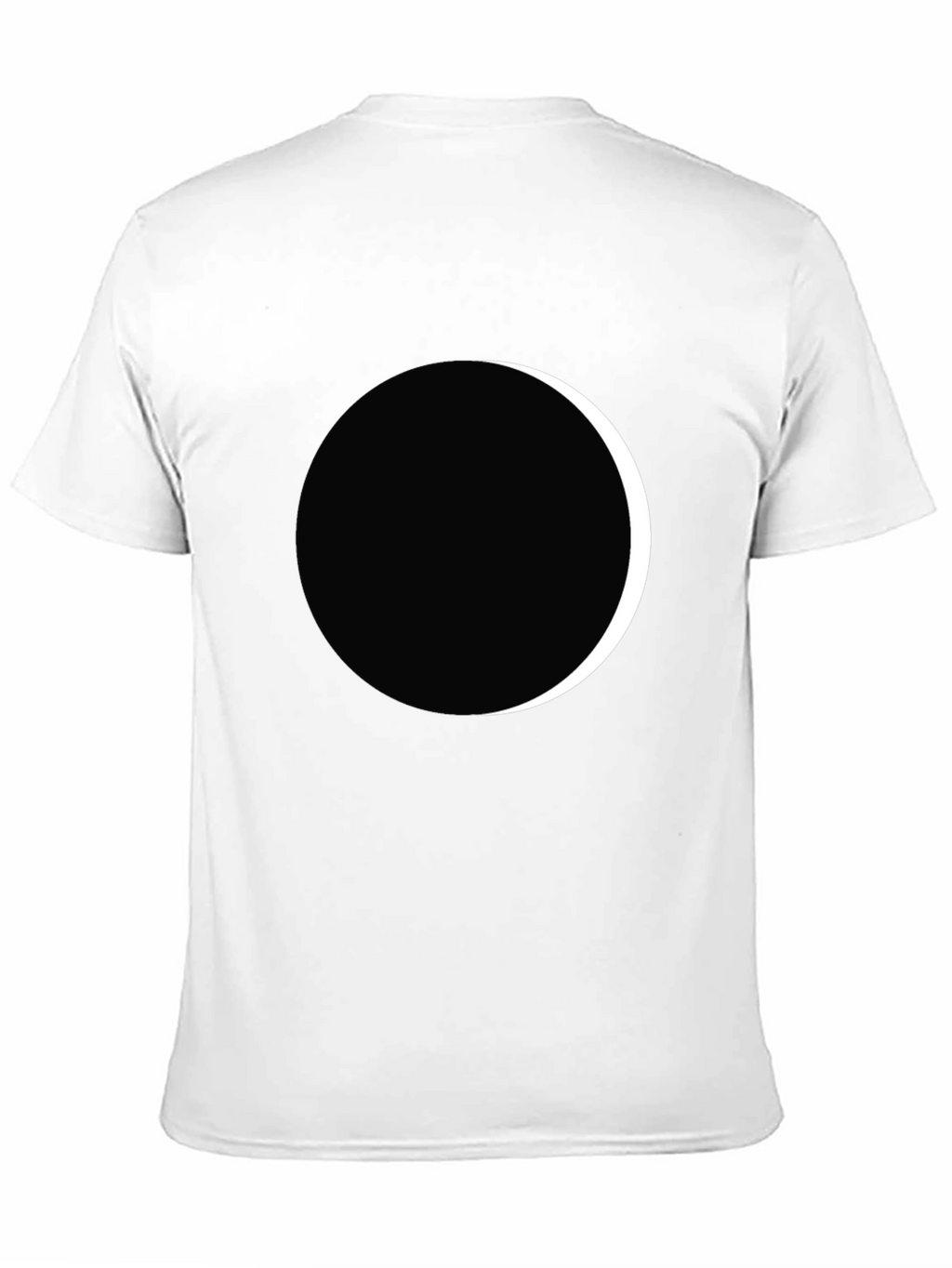 Eclipse Graphic Black Tee - Stylish Comfort