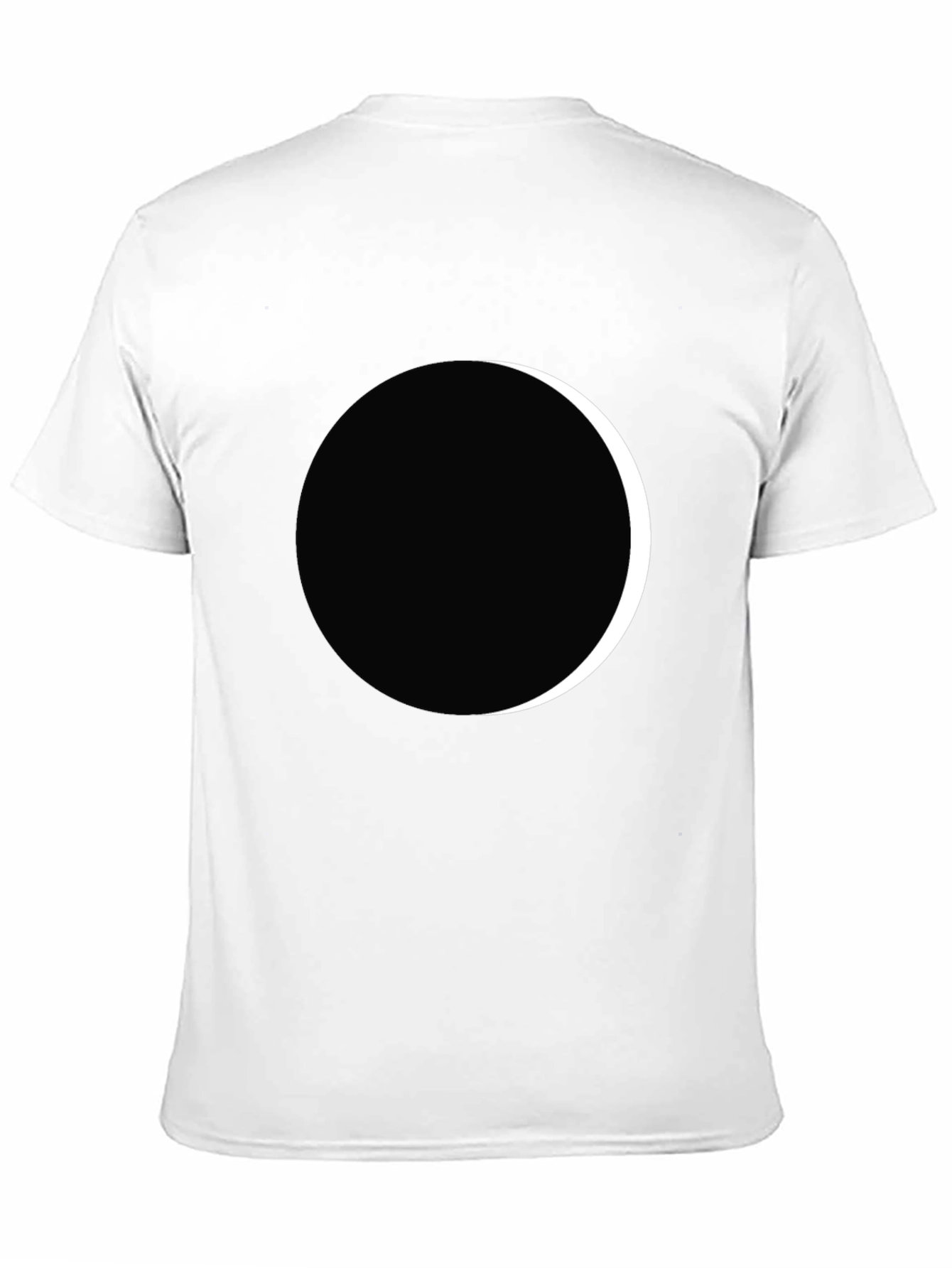 Eclipse Graphic Black Tee - Stylish Comfort