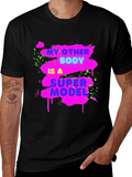 Funny My Other Body Is A Supermodel Graphic Tee