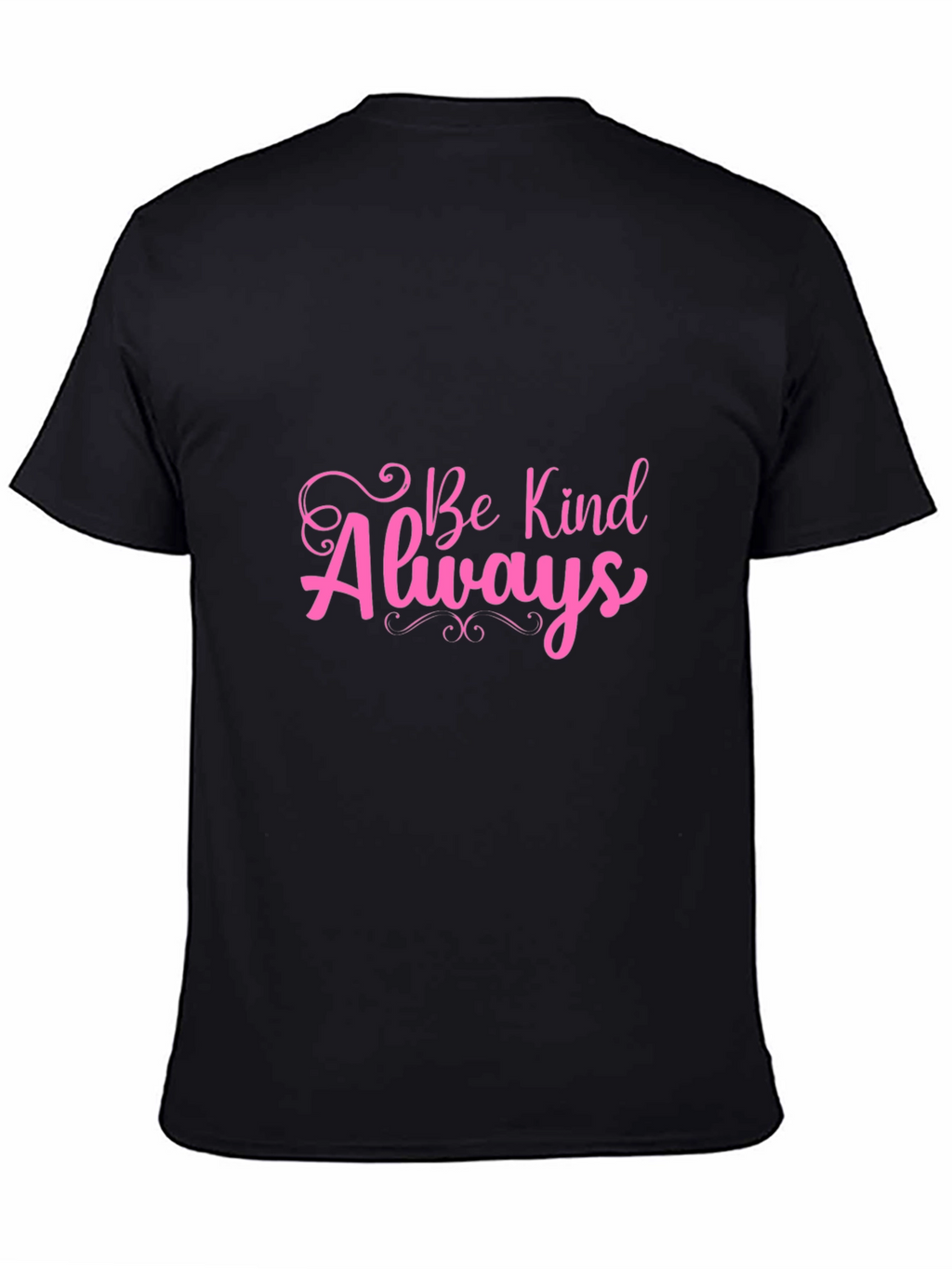 Be Kind Always Graphic Tee - Black Unisex T-Shirt