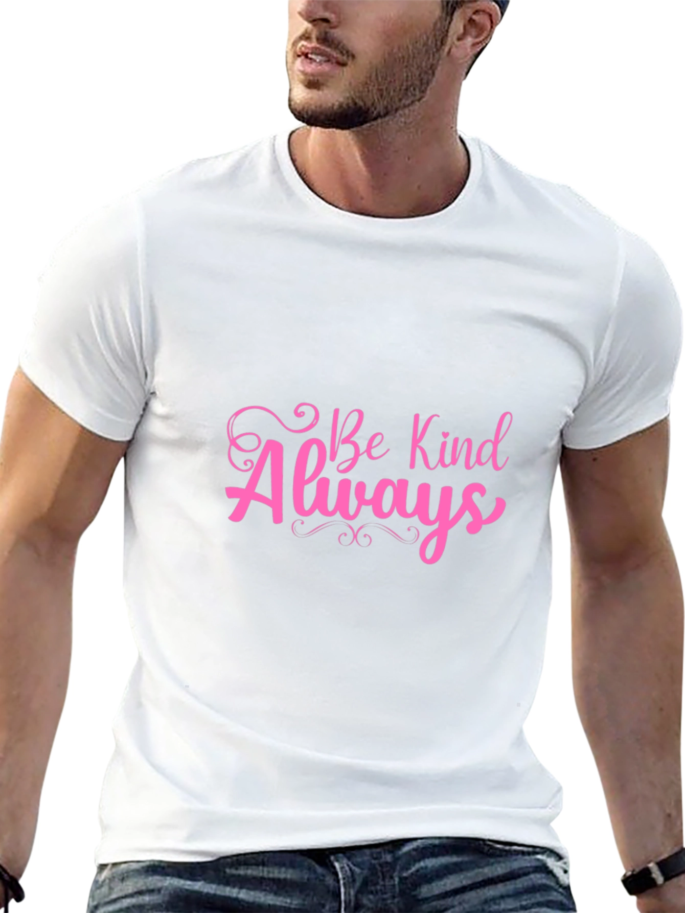 Be Kind Always Graphic Tee - Black Unisex T-Shirt