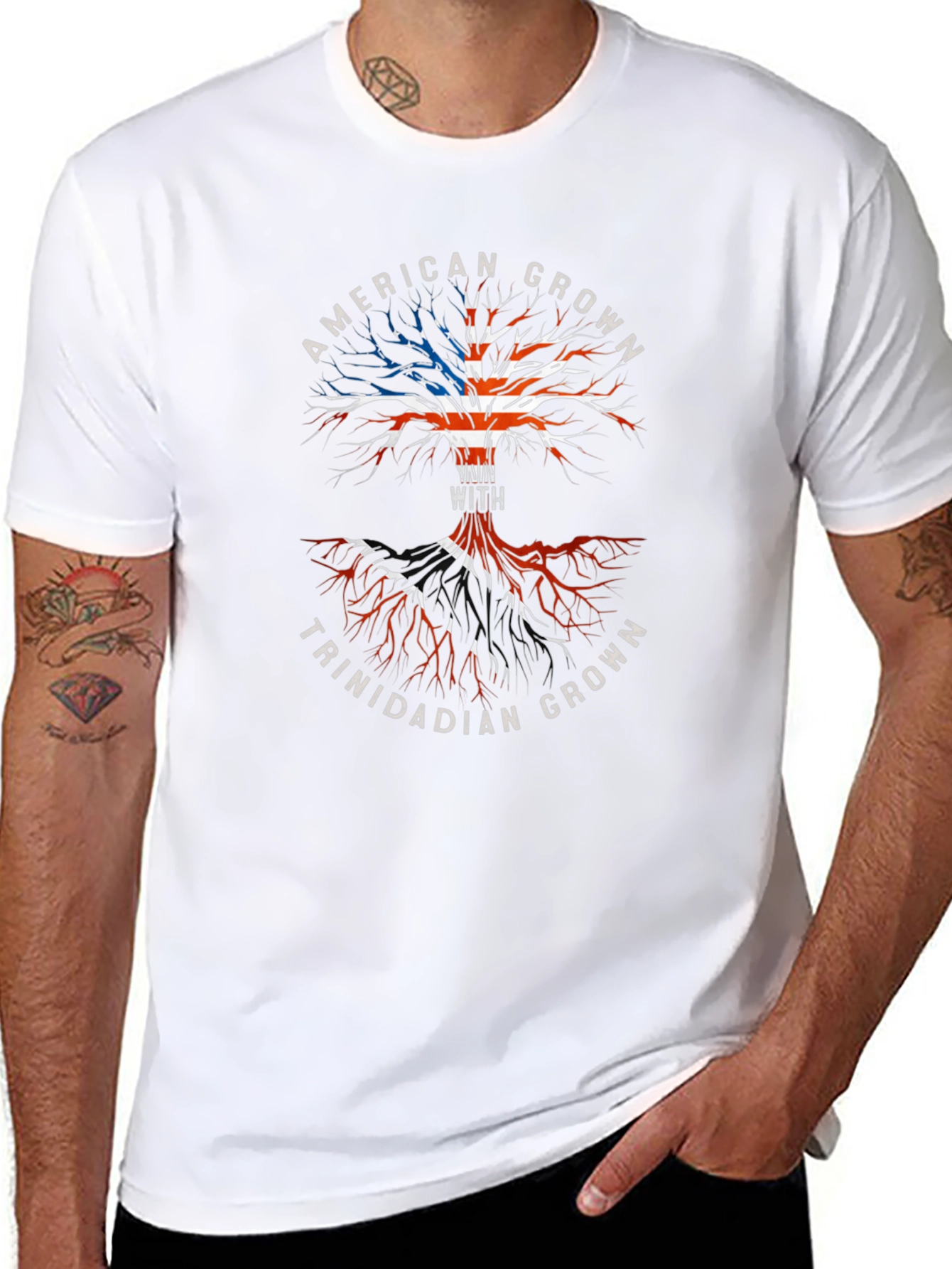 American & Trinidadian Grown T-Shirt