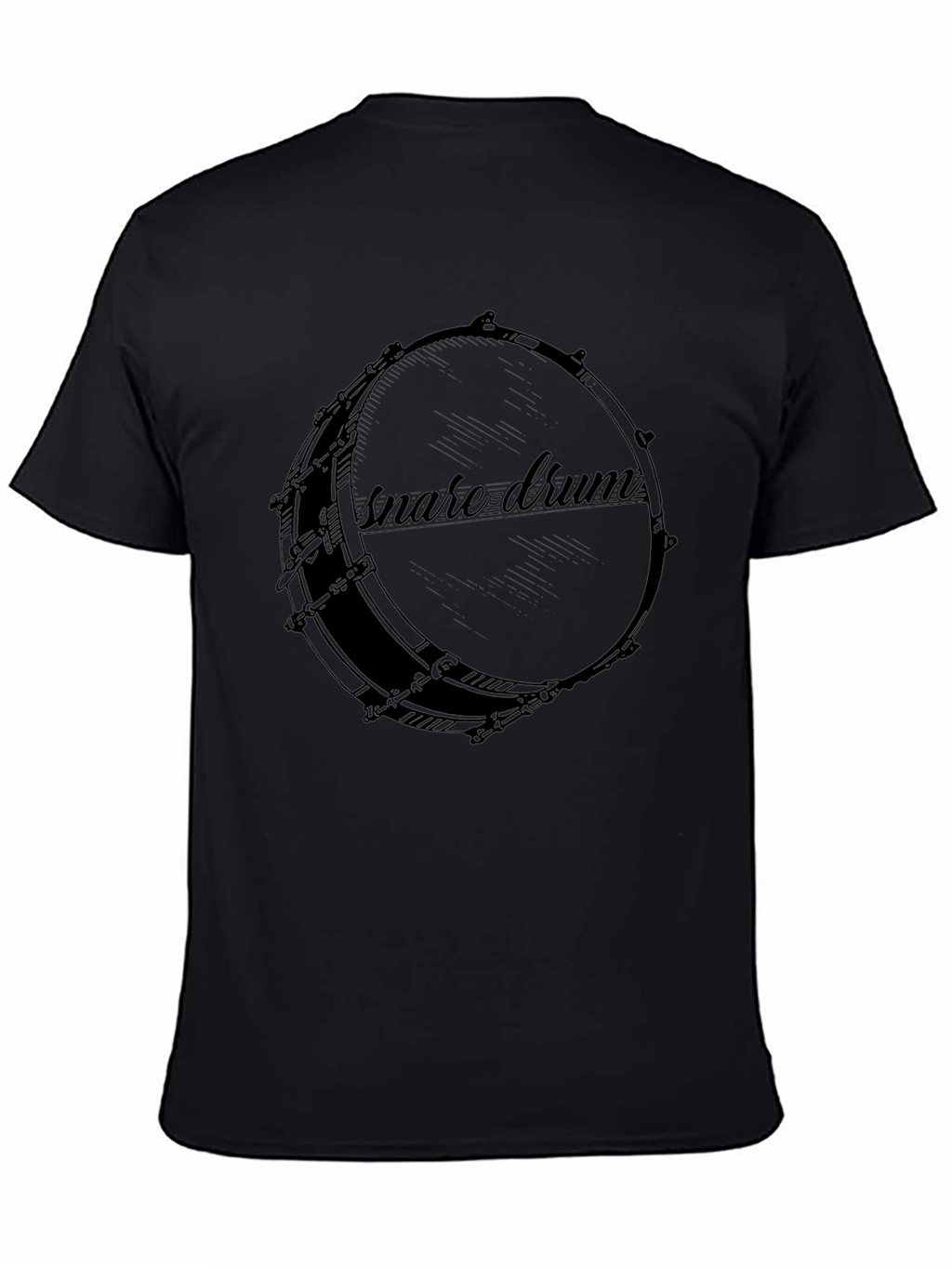 Snare Drum Graphic Tee - Music Lovers T-Shirt