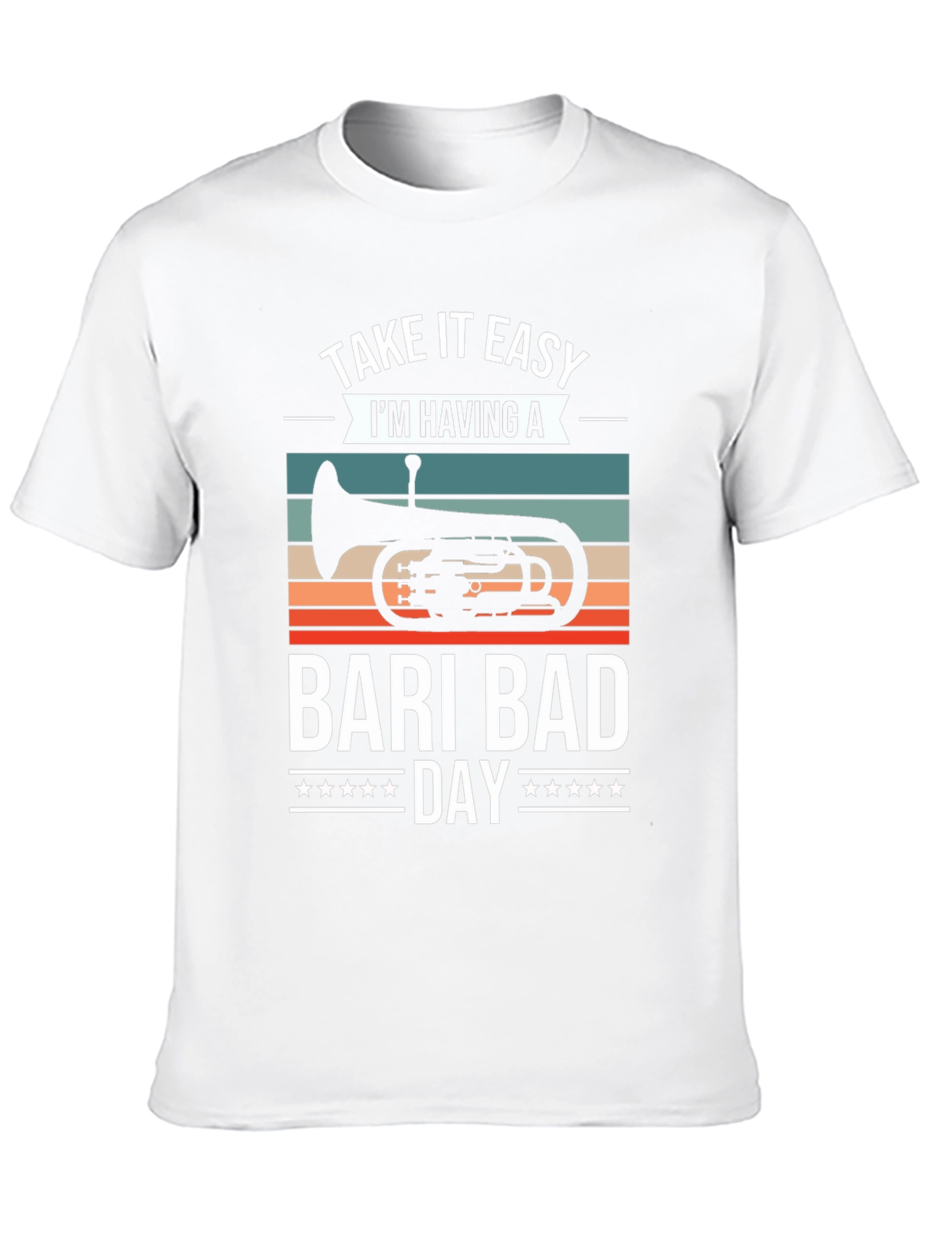 Bari Bad Day T-Shirt: Baritone Horn Player Tee