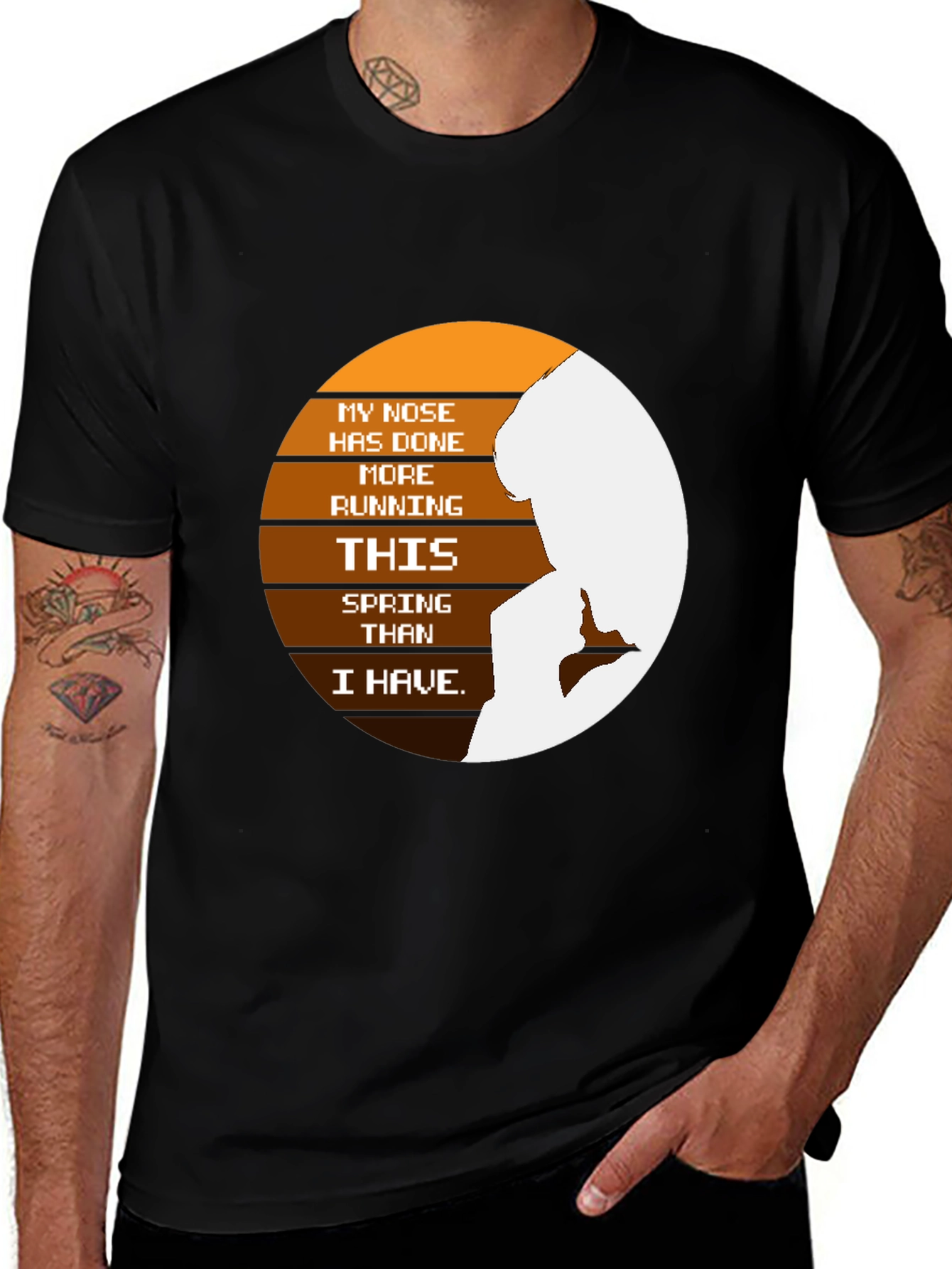 Funny My Nose Spring T-Shirt