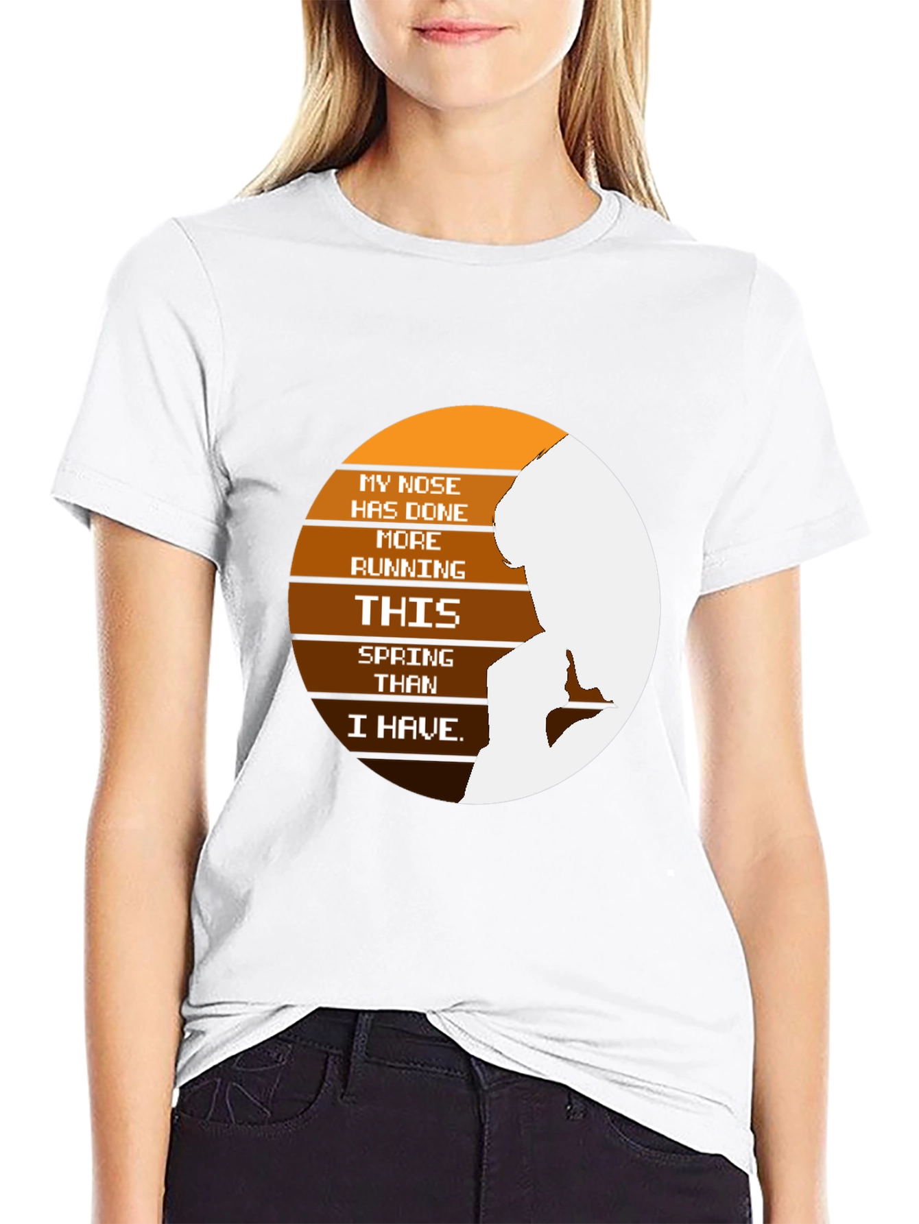 Funny My Nose Spring T-Shirt