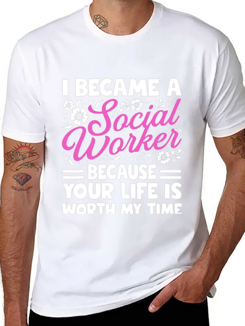 Social Worker T-Shirt: Worth My Time