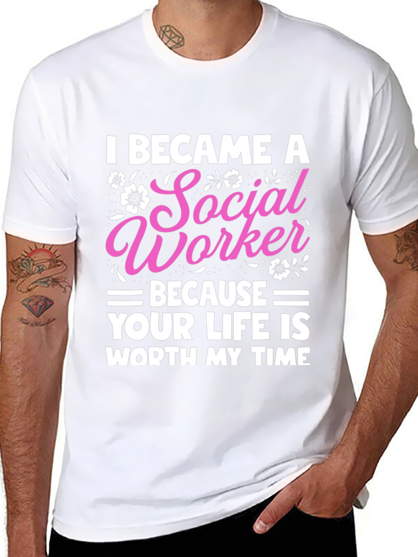 Social Worker T-Shirt: Worth My Time