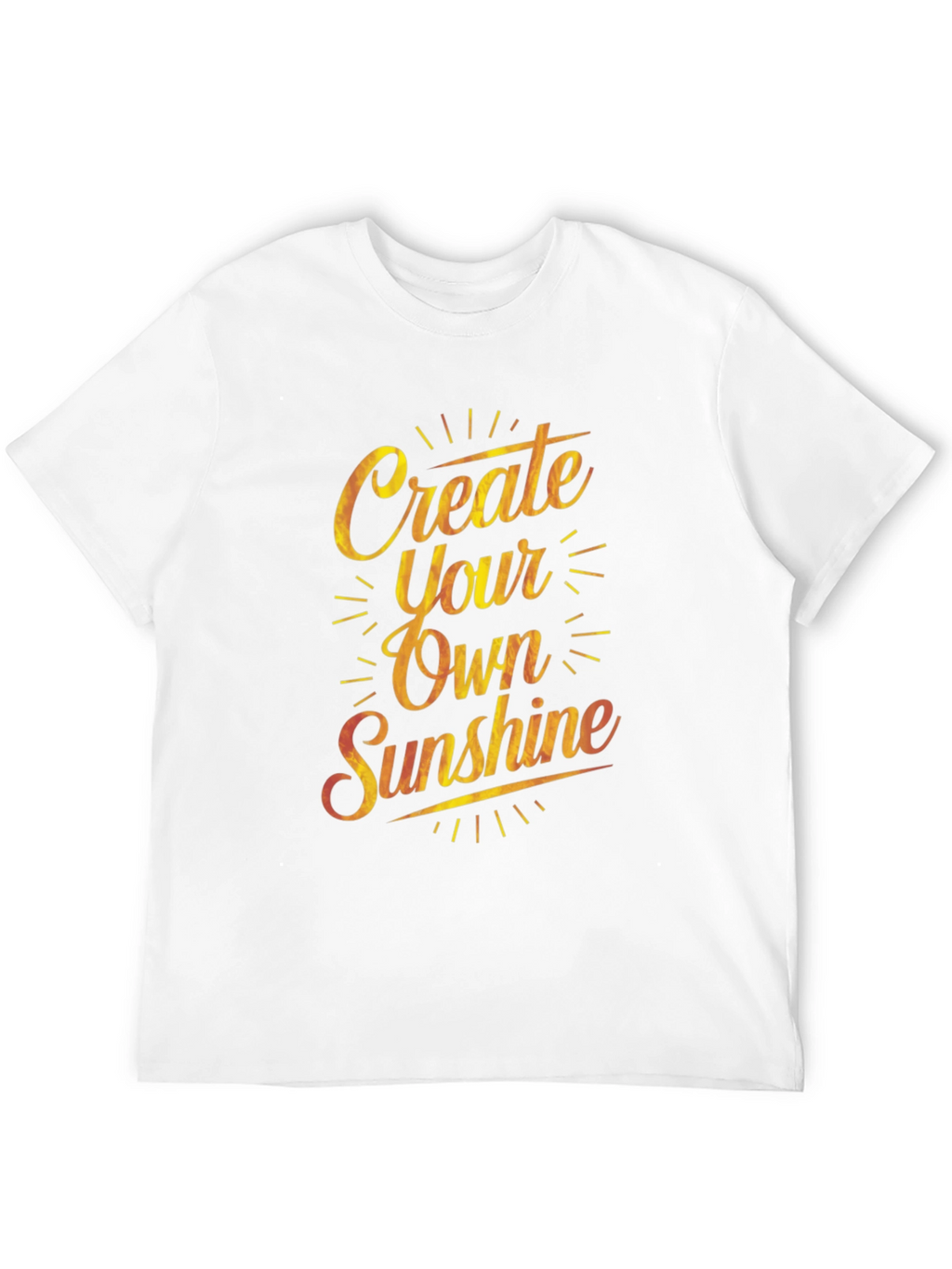 Create Your Own Sunshine Graphic Tee - Black
