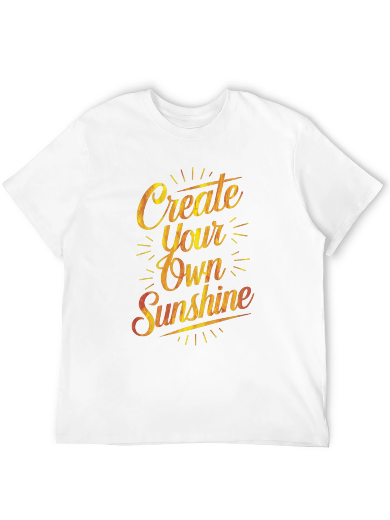 Create Your Own Sunshine Graphic Tee - Black