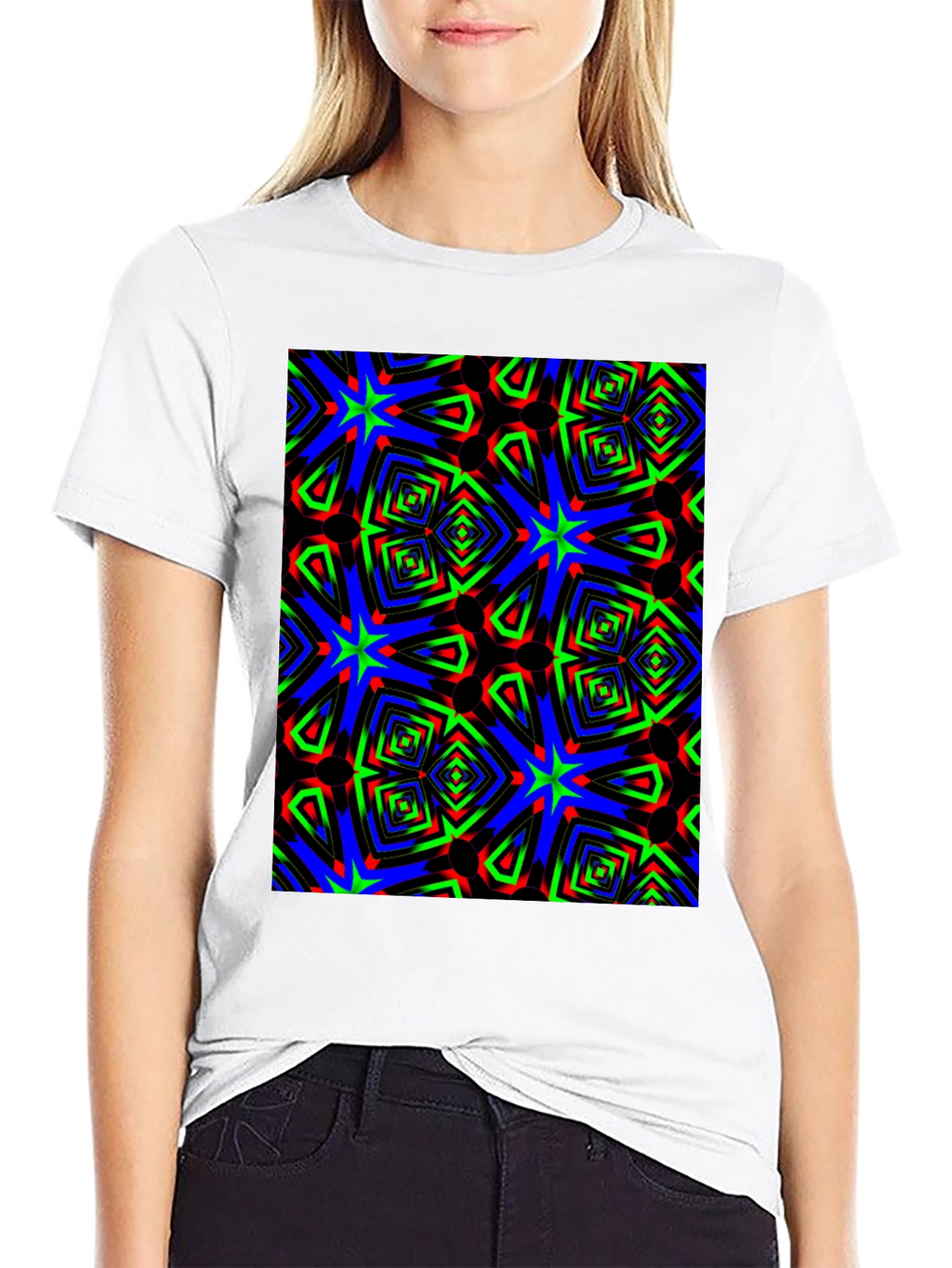Kaleidoscope Pattern T-Shirt