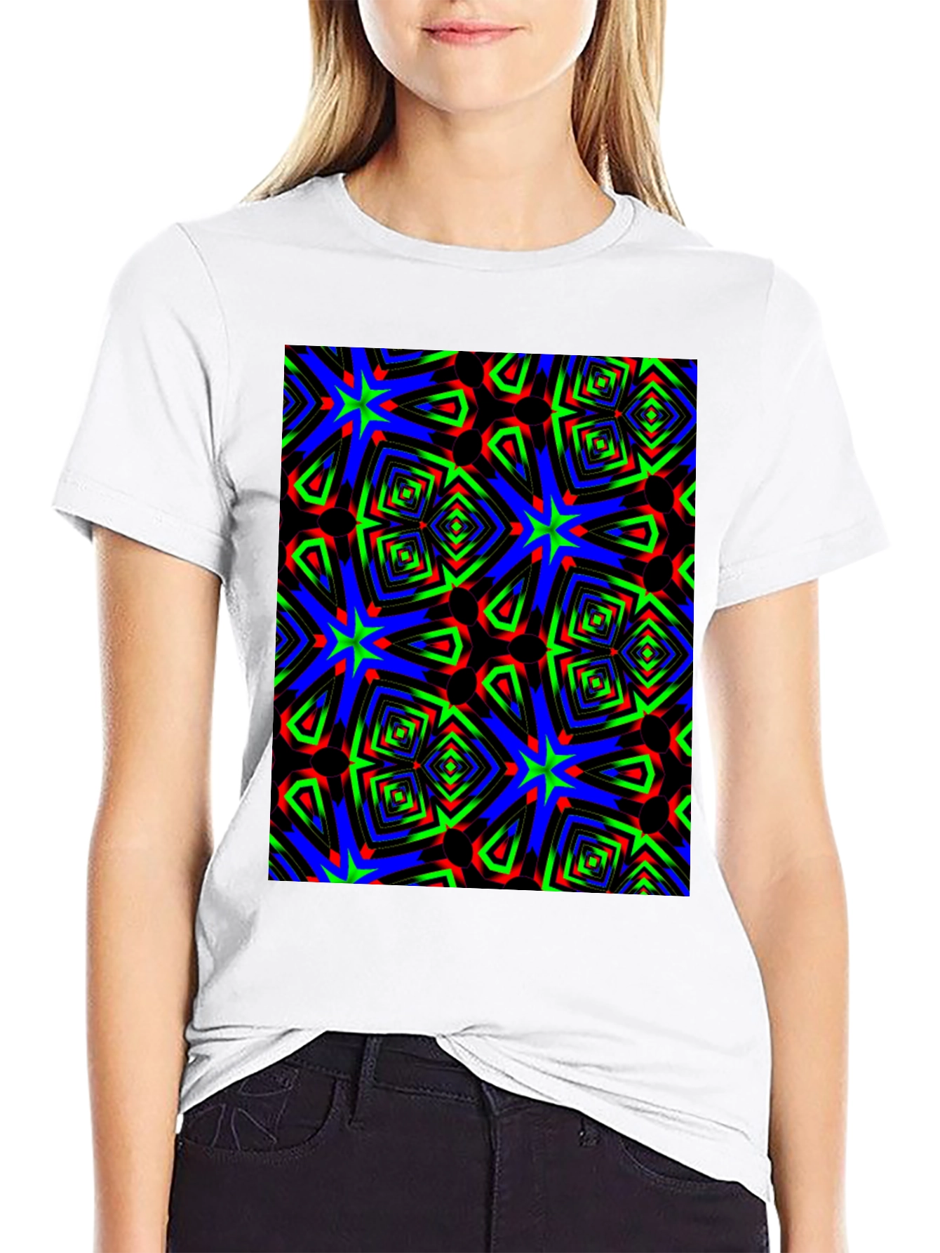 Kaleidoscope Pattern T-Shirt