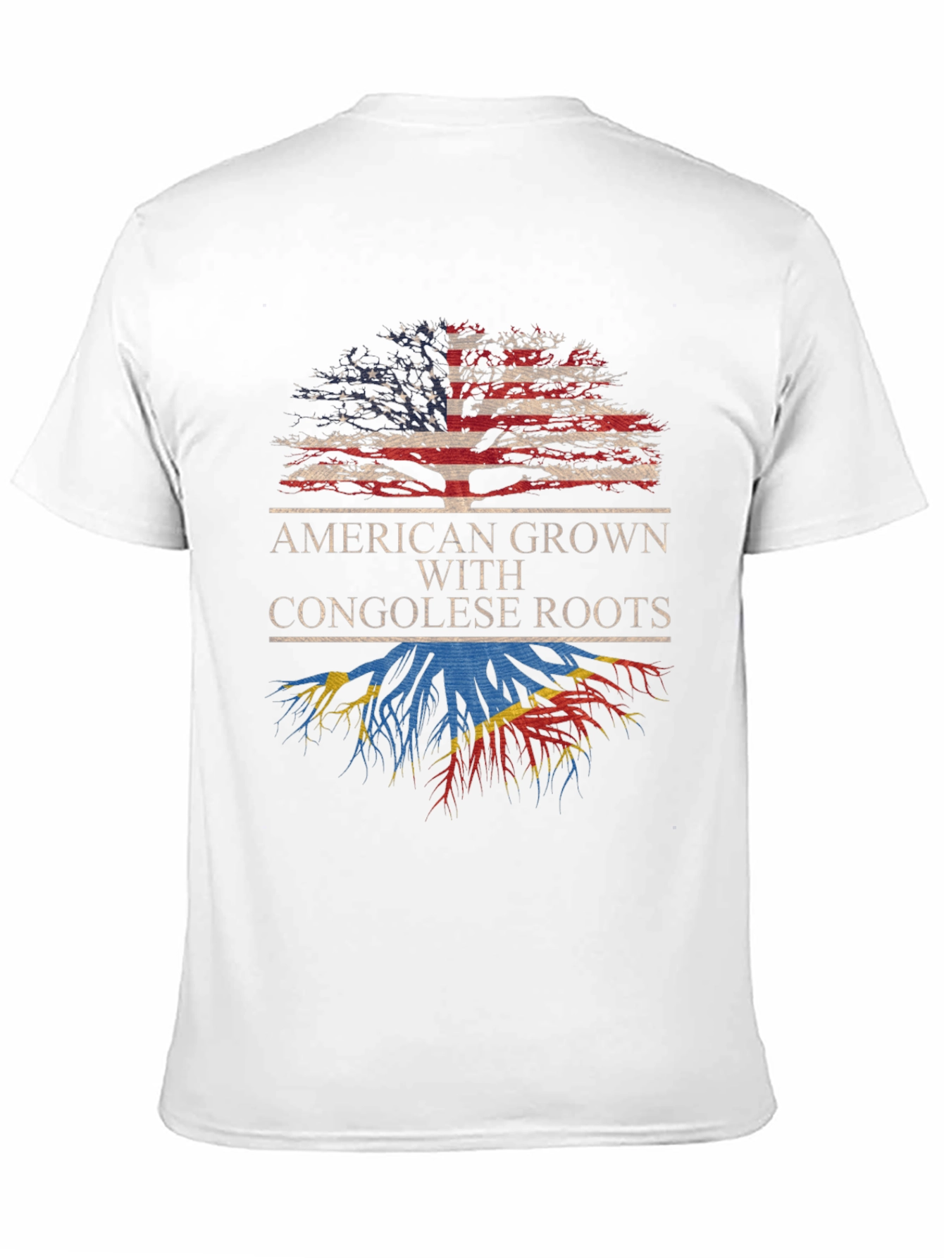 American Grown with Congolese Roots T-Shirt
