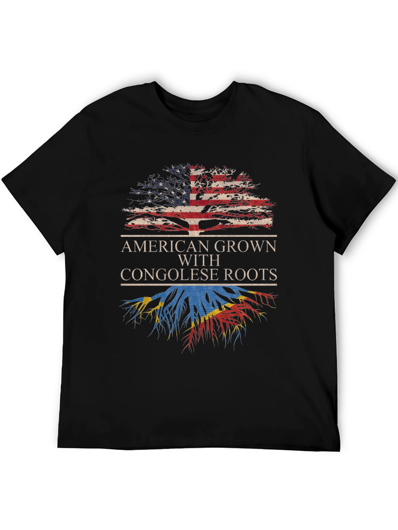 American Grown with Congolese Roots T-Shirt