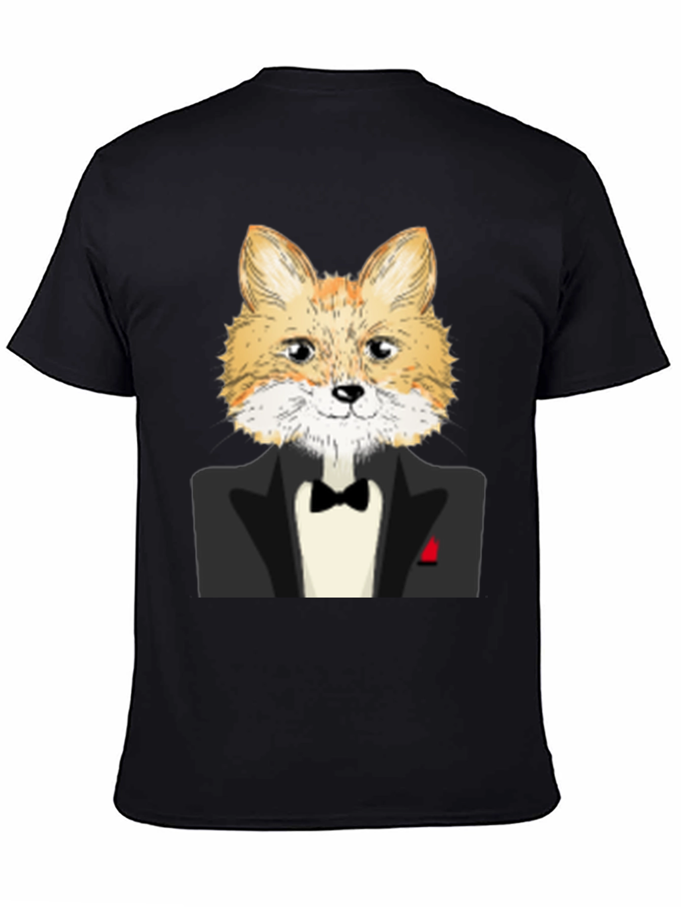 Fox in Tuxedo Graphic T-Shirt - Stylish & Unique Design
