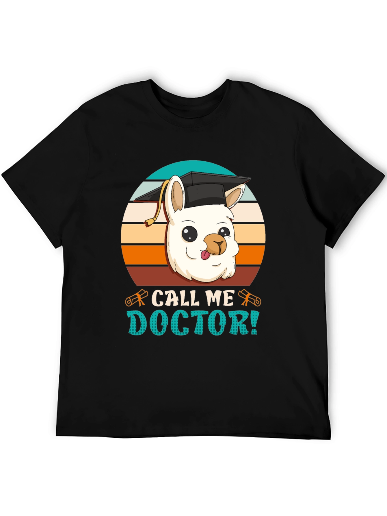 Doctor Llama Graphic T-Shirt