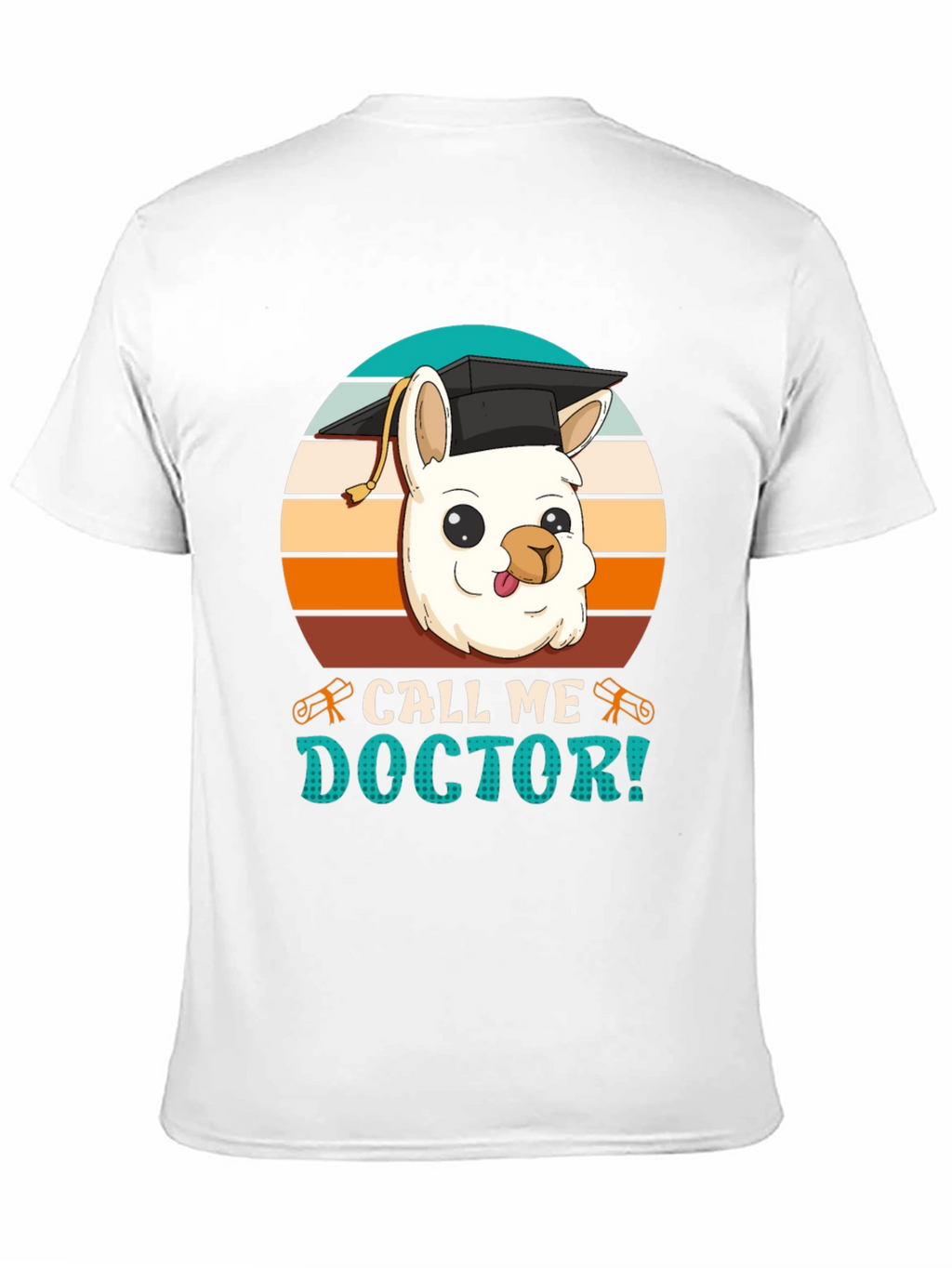 Doctor Llama Graphic T-Shirt