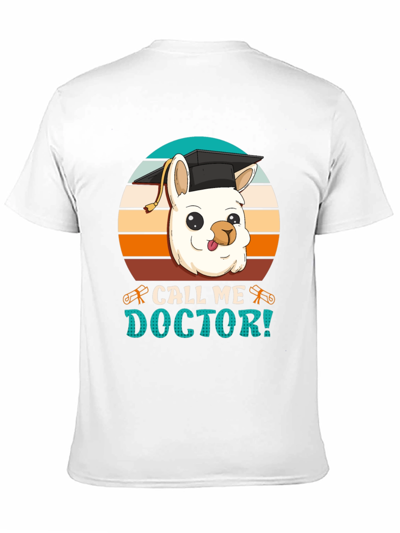 Doctor Llama Graphic T-Shirt