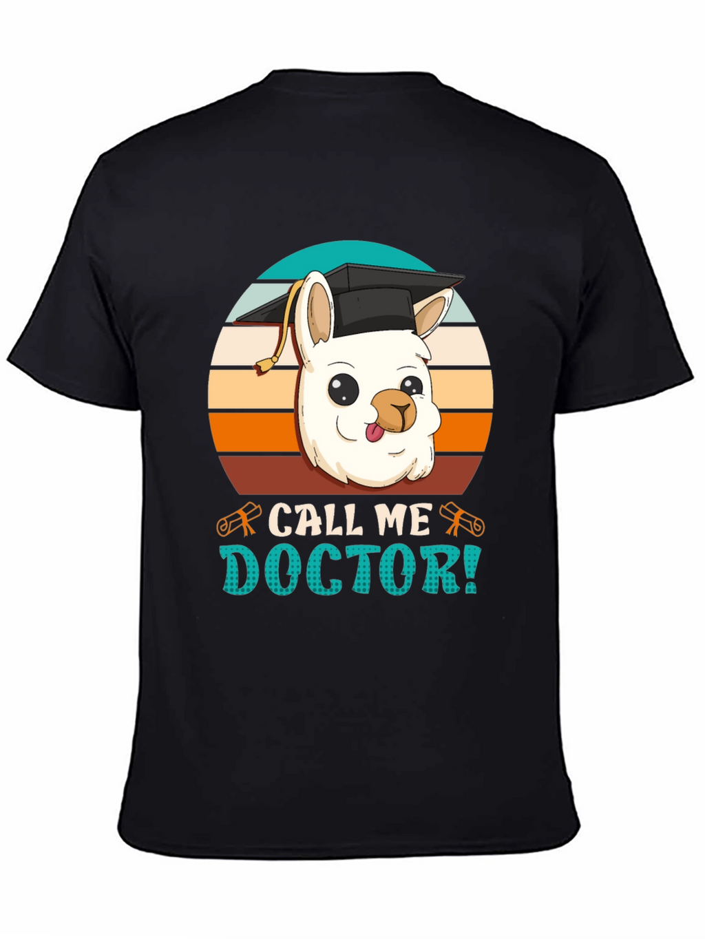Doctor Llama Graphic T-Shirt