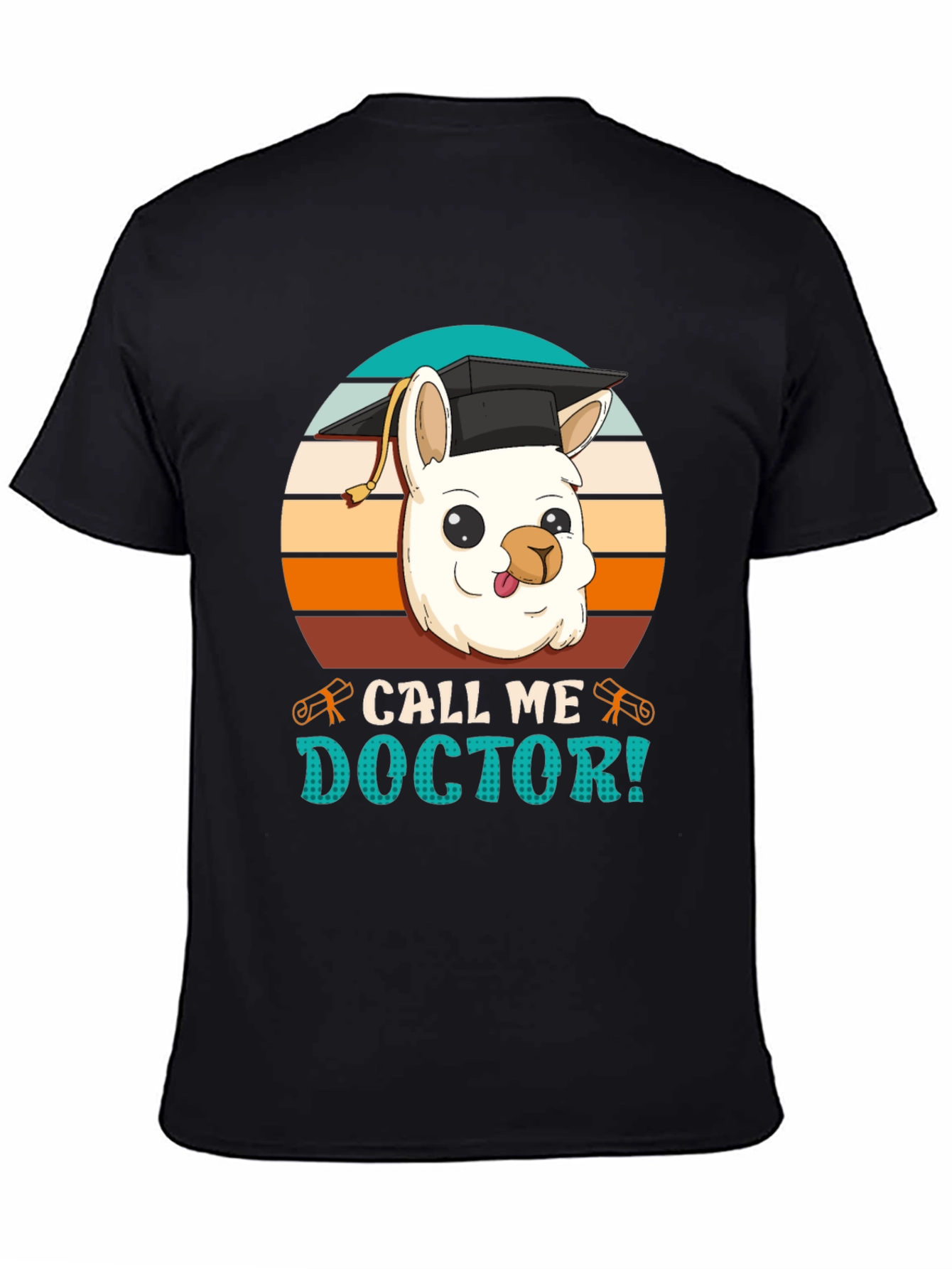 Doctor Llama Graphic T-Shirt