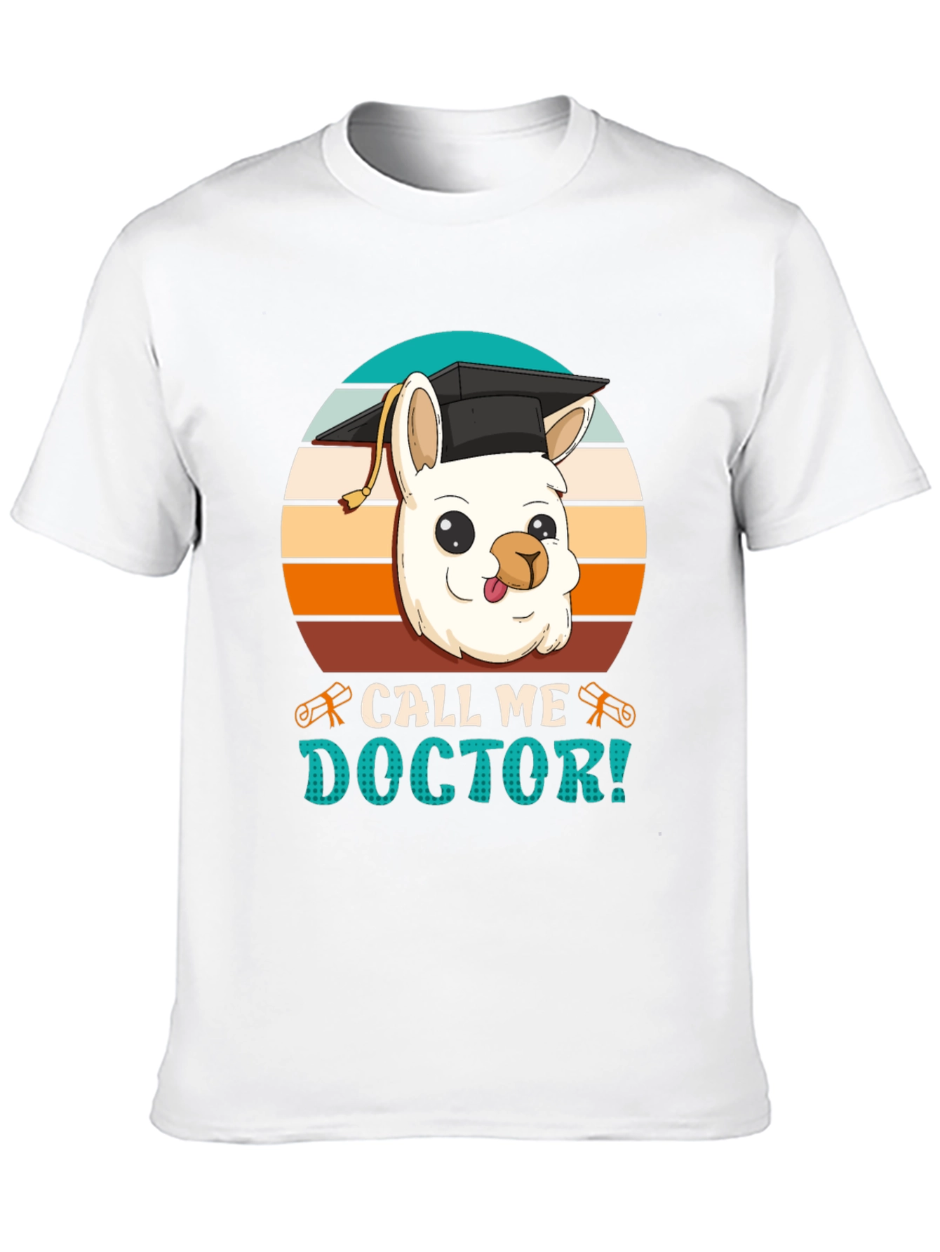 Doctor Llama Graphic T-Shirt