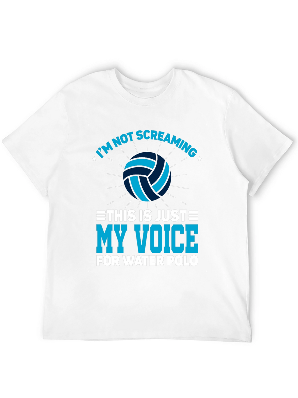 Water Polo Voice T-Shirt - Funny Player Tee